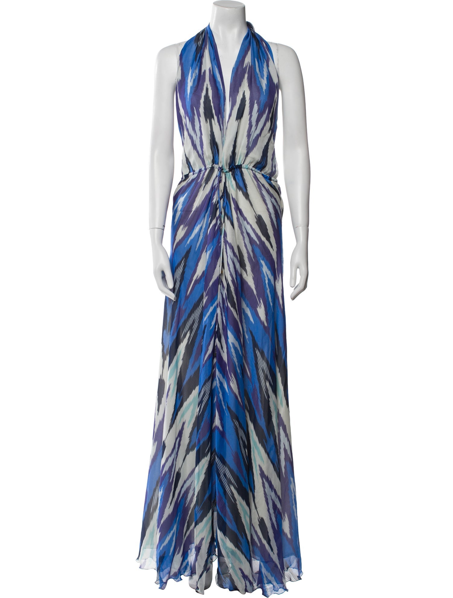 Alexis Silk Long Dress