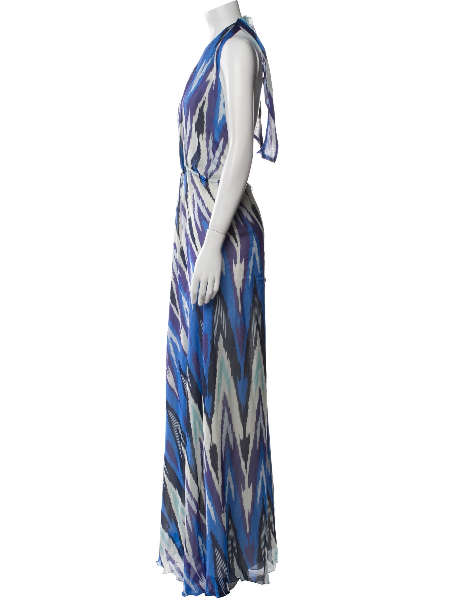 Alexis Silk Long Dress