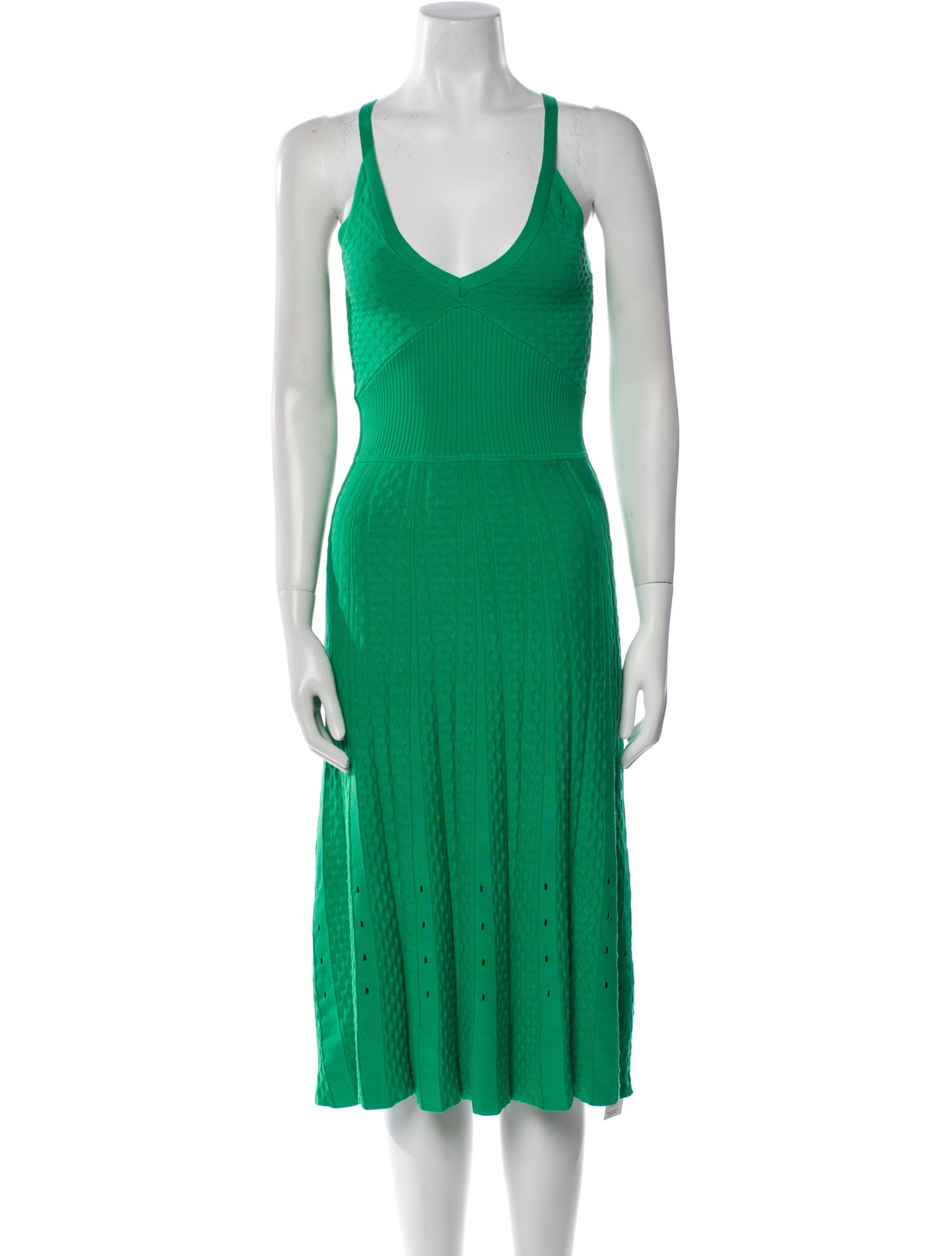 Alexis V-Neck Midi Length Dress