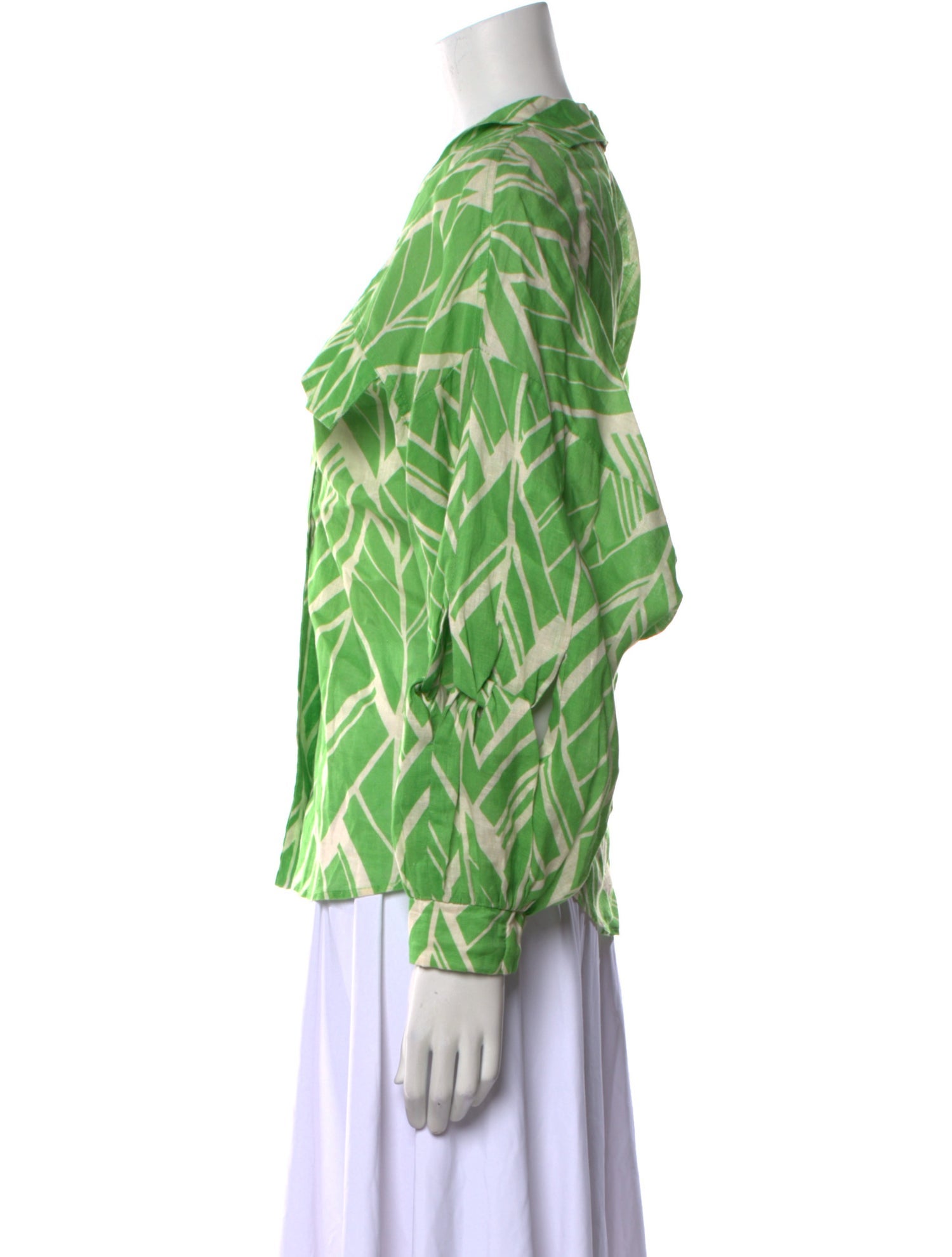 Alexis Linen Printed Blouse