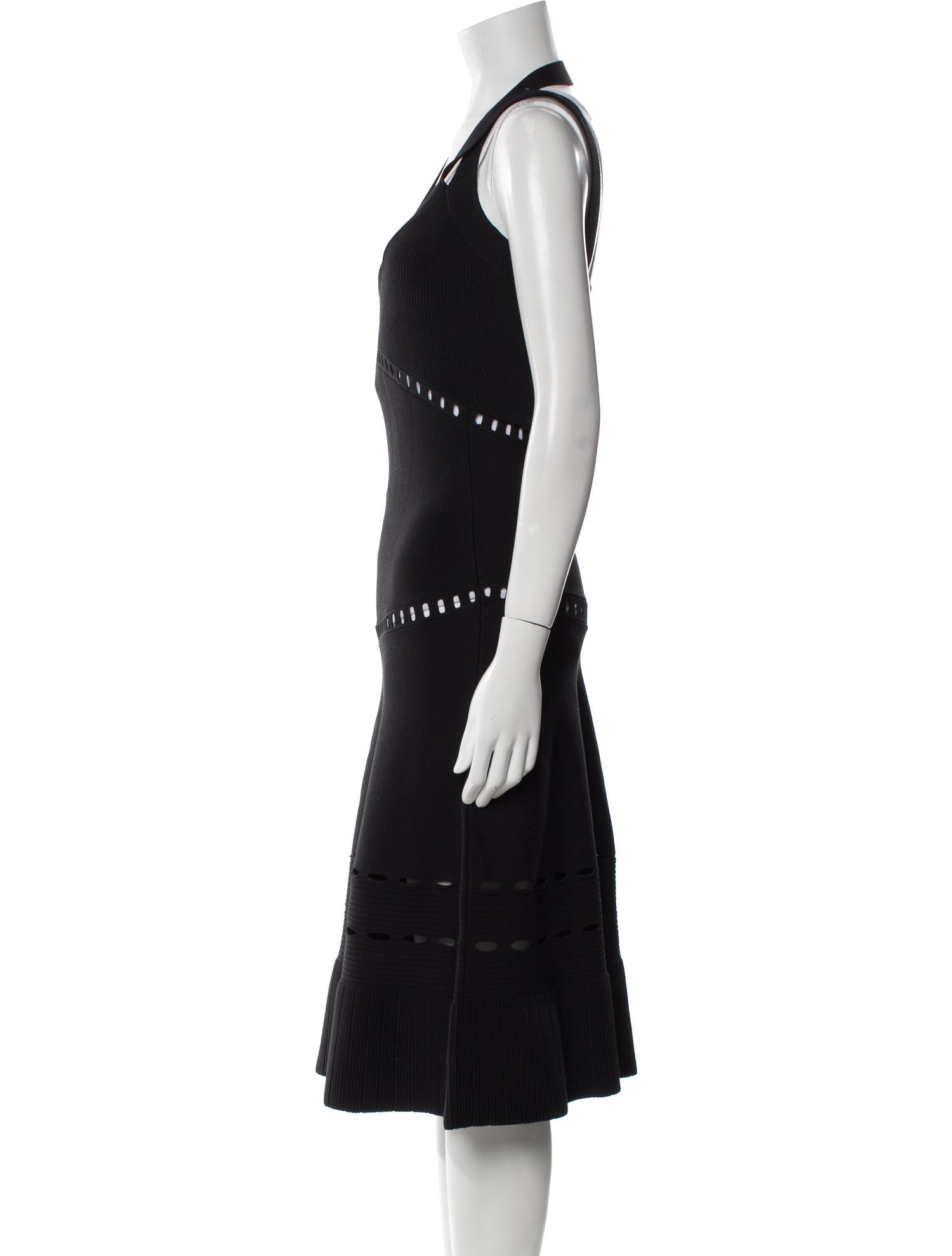 Alexis Scoop Neck Knee-Length Dress w/ Tags