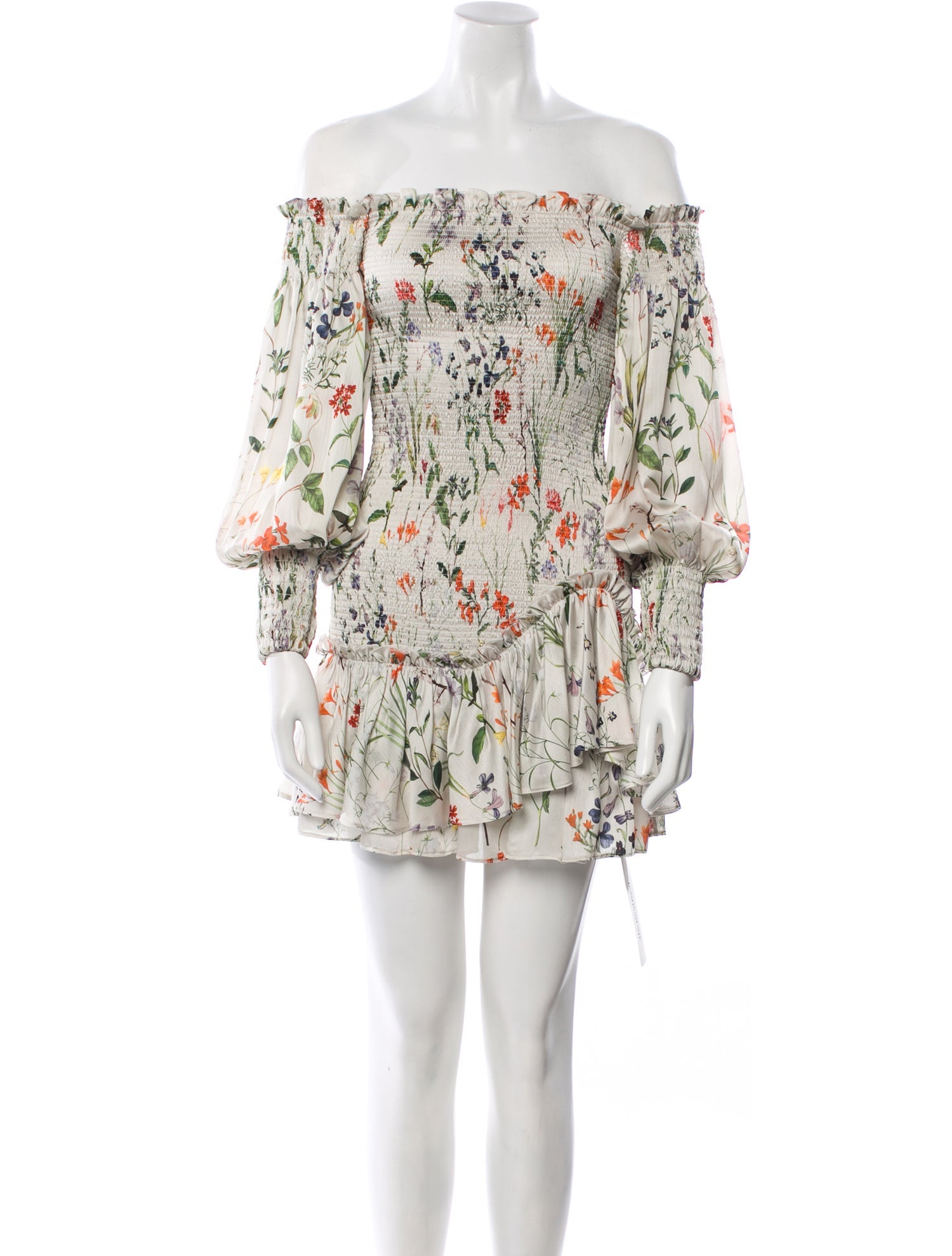 Alexis Floral Print Mini Dress