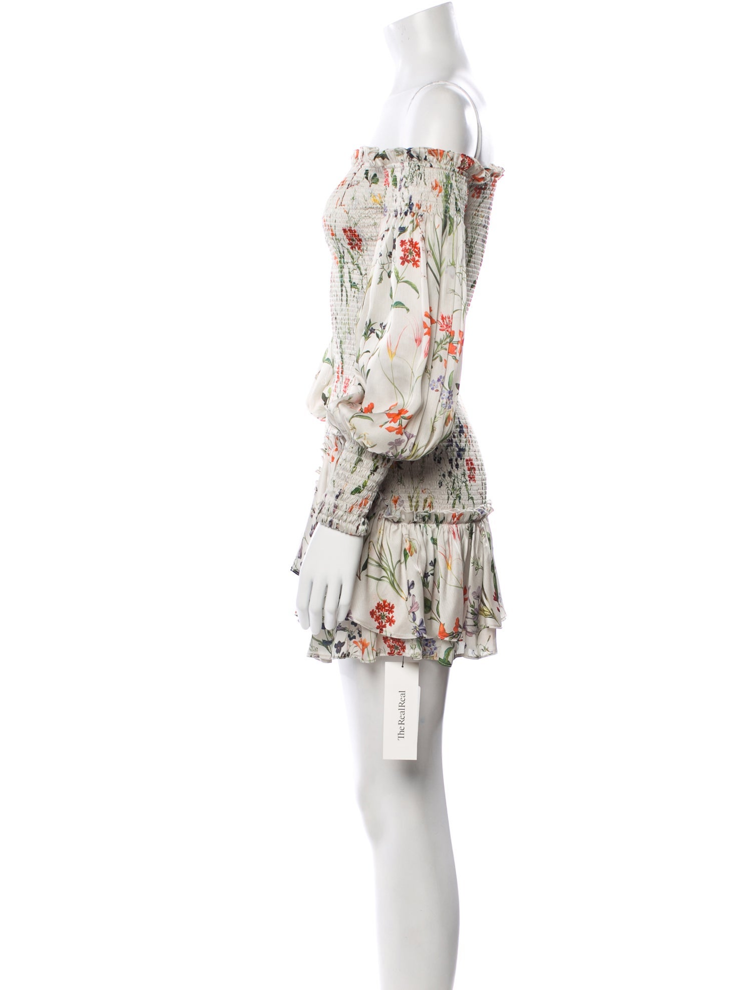 Alexis Floral Print Mini Dress
