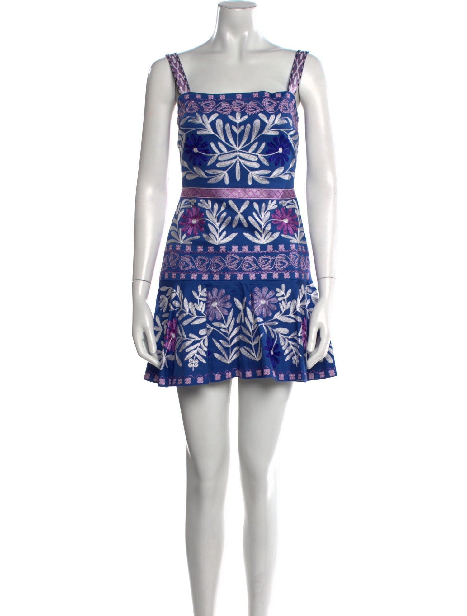 Alexis Floral Print Mini Dress w/ Tags