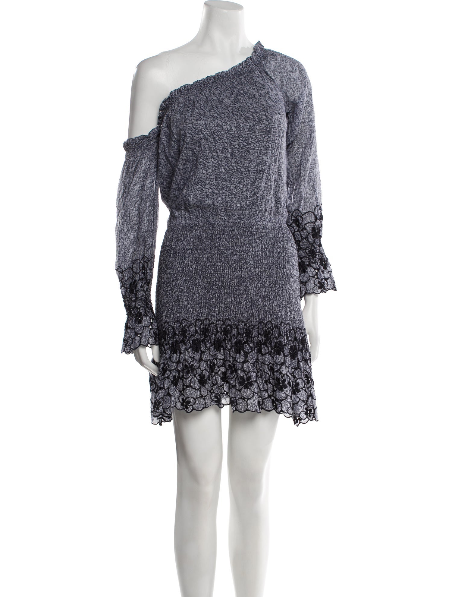 Alexis Floral Print Mini Dress