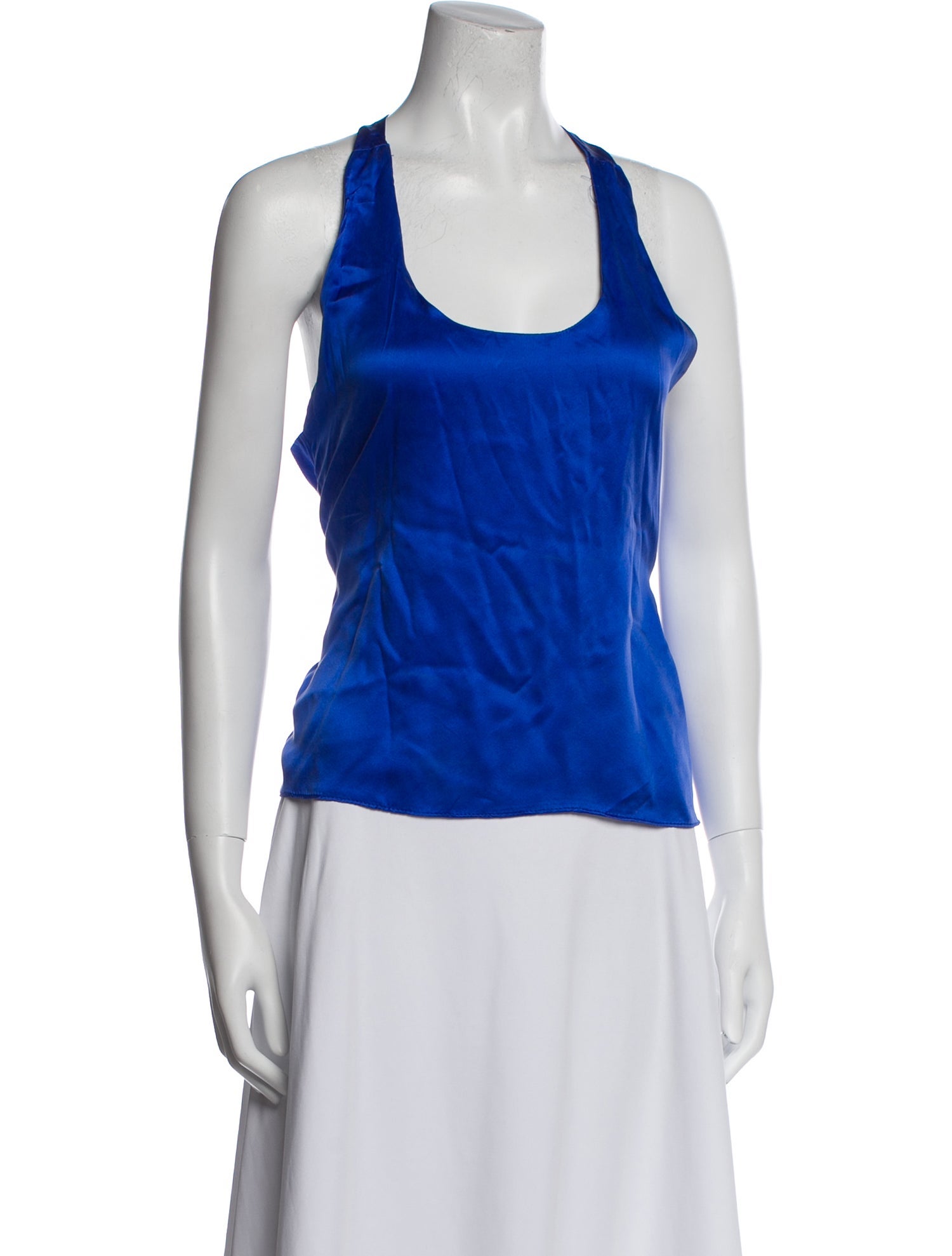 Alexis Silk Scoop Neck Top