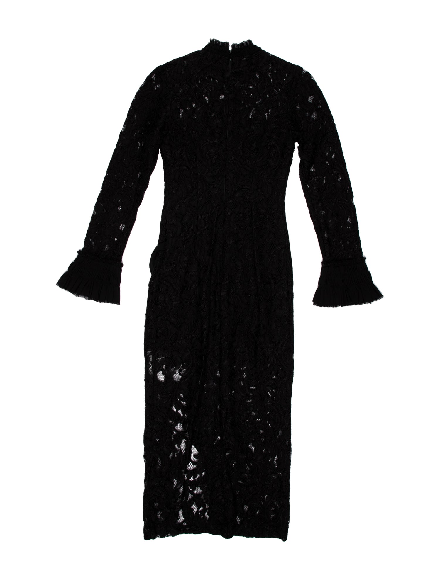 Alexis Lace Pattern Midi Length Dress