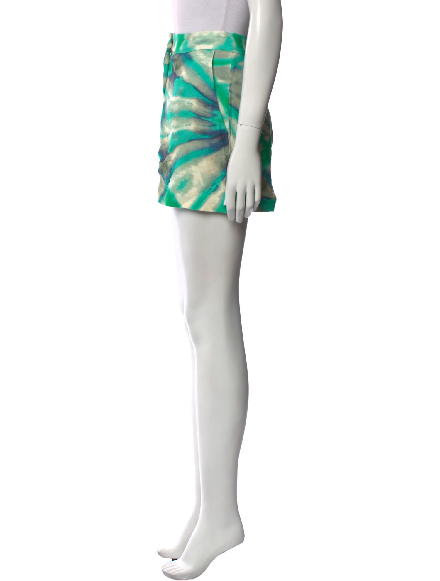 Alexis Tie-Dye Print Mini Shorts