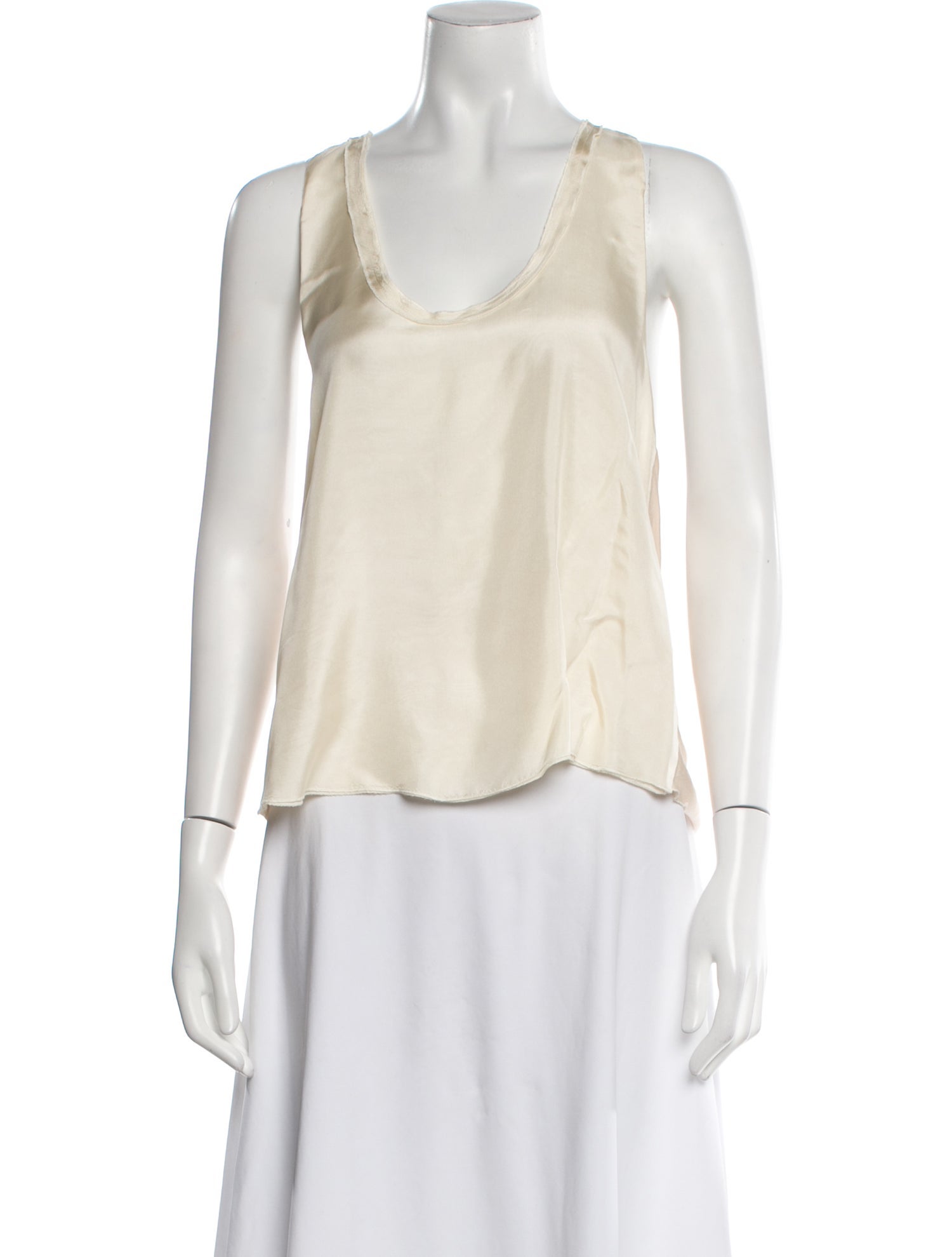 Alexis Silk Scoop Neck Blouse