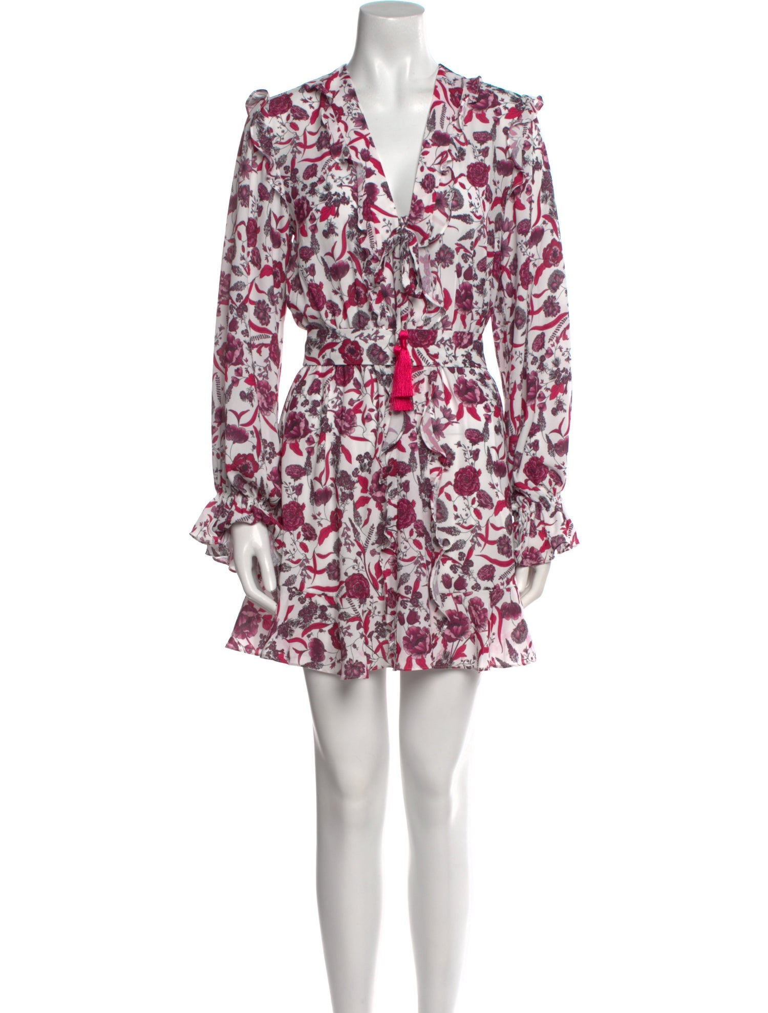 Alexis Floral Print Mini Dress