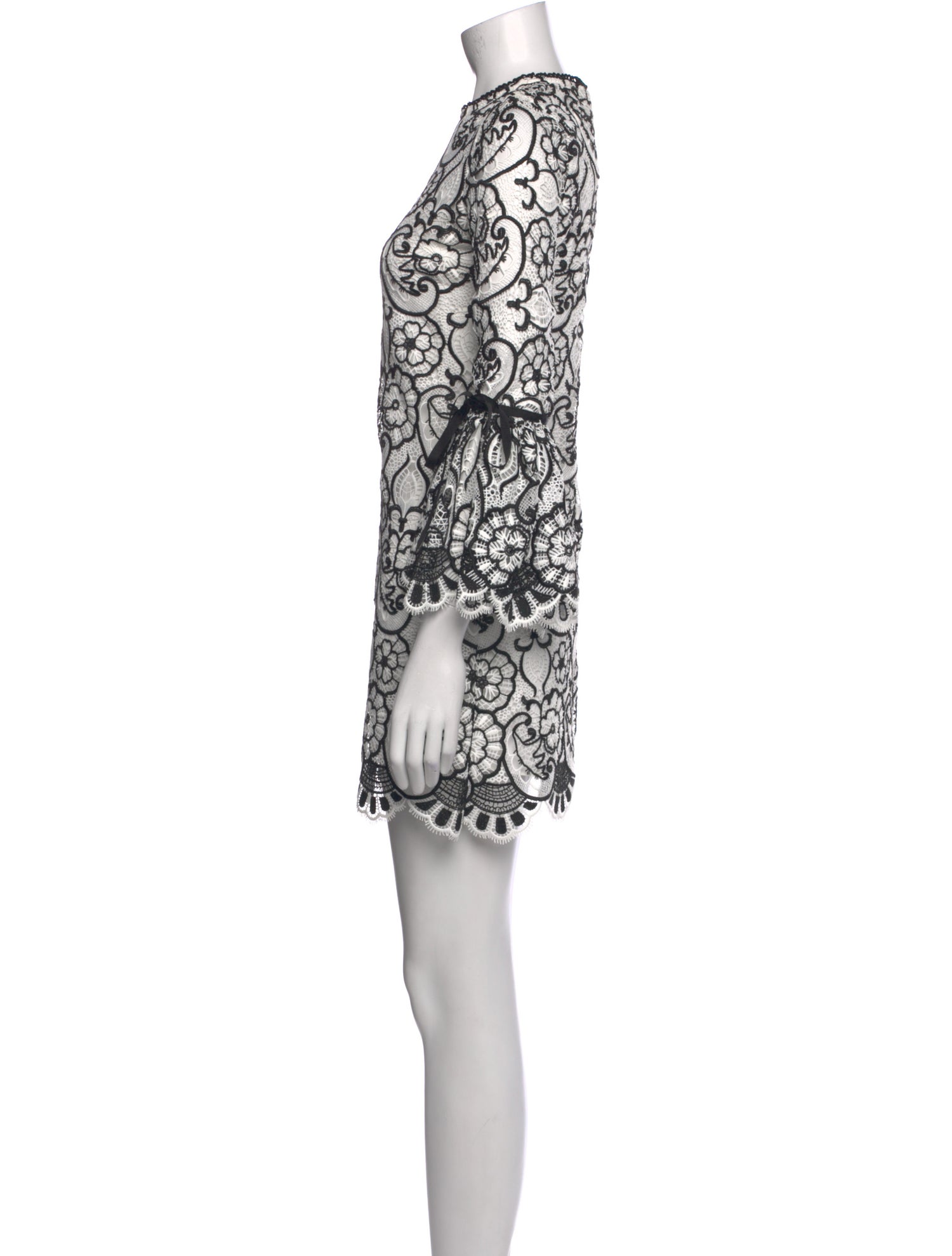 Alexis Floral Print Mini Dress