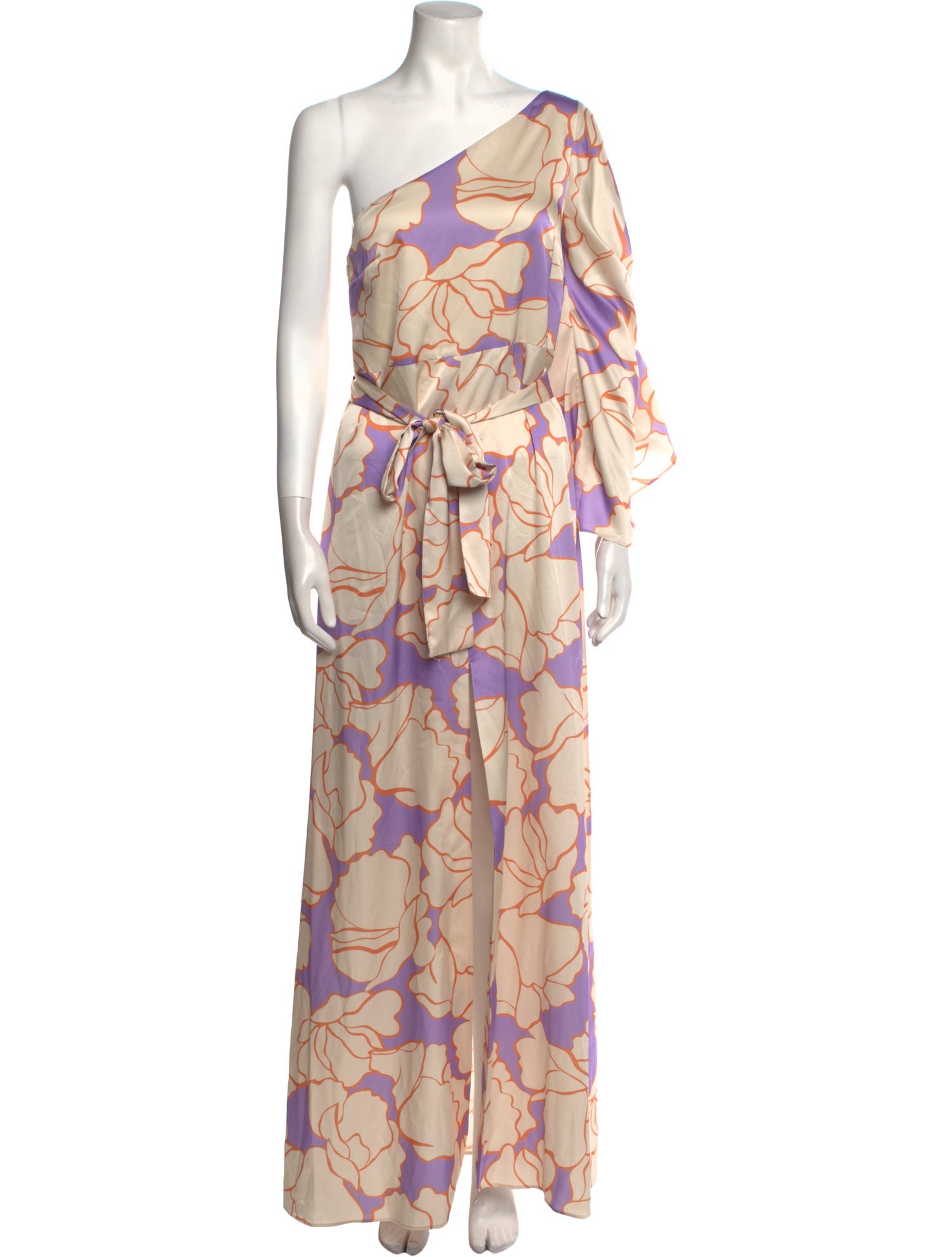 Alexis Floral Print Long Dress