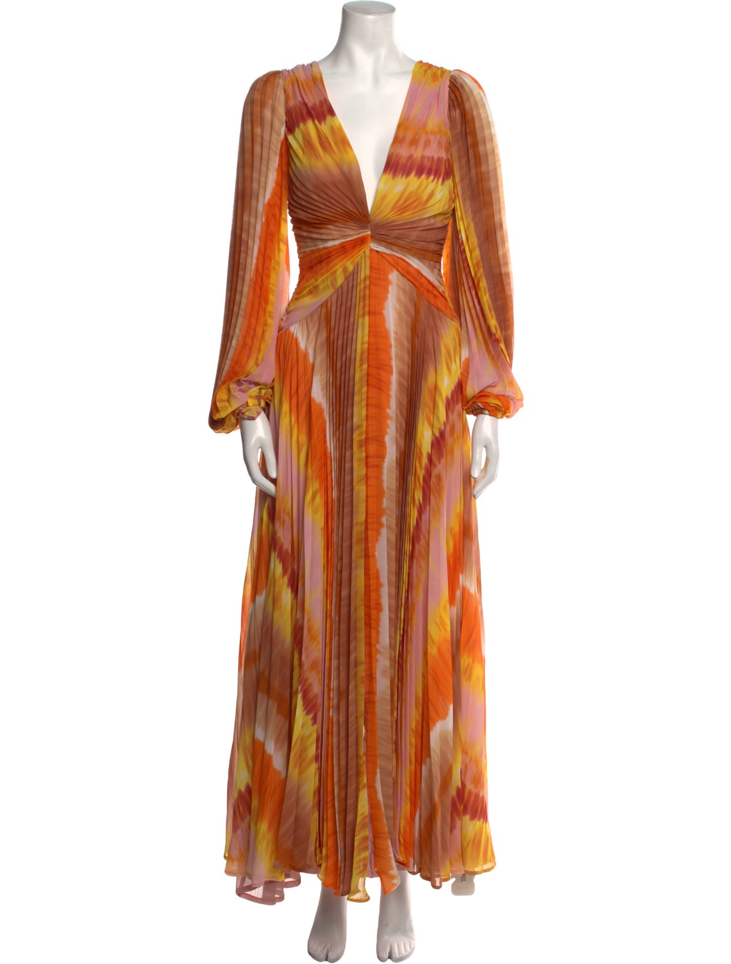 Alexis Striped Long Dress