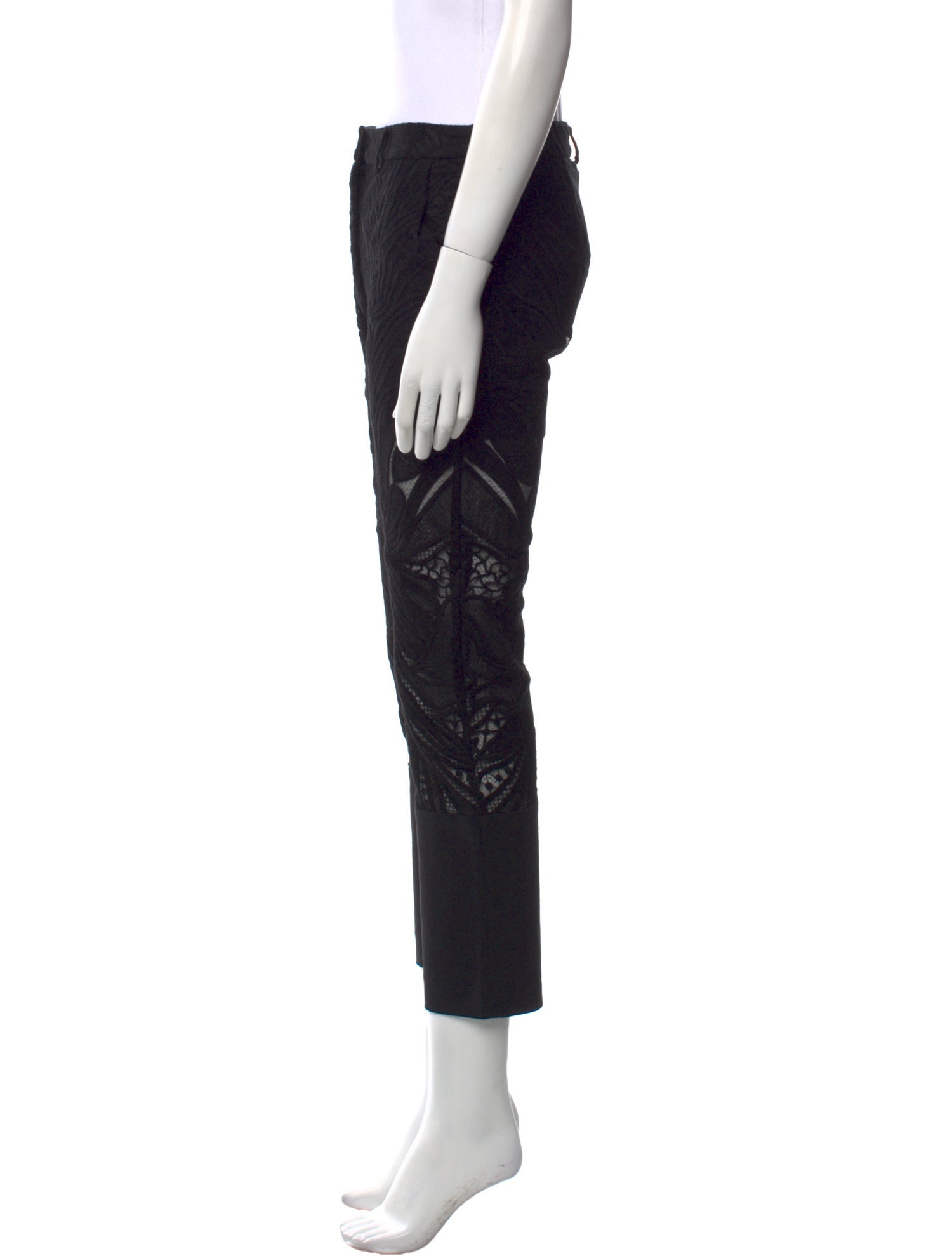 Alexis Lace Pattern Straight Leg Pants
