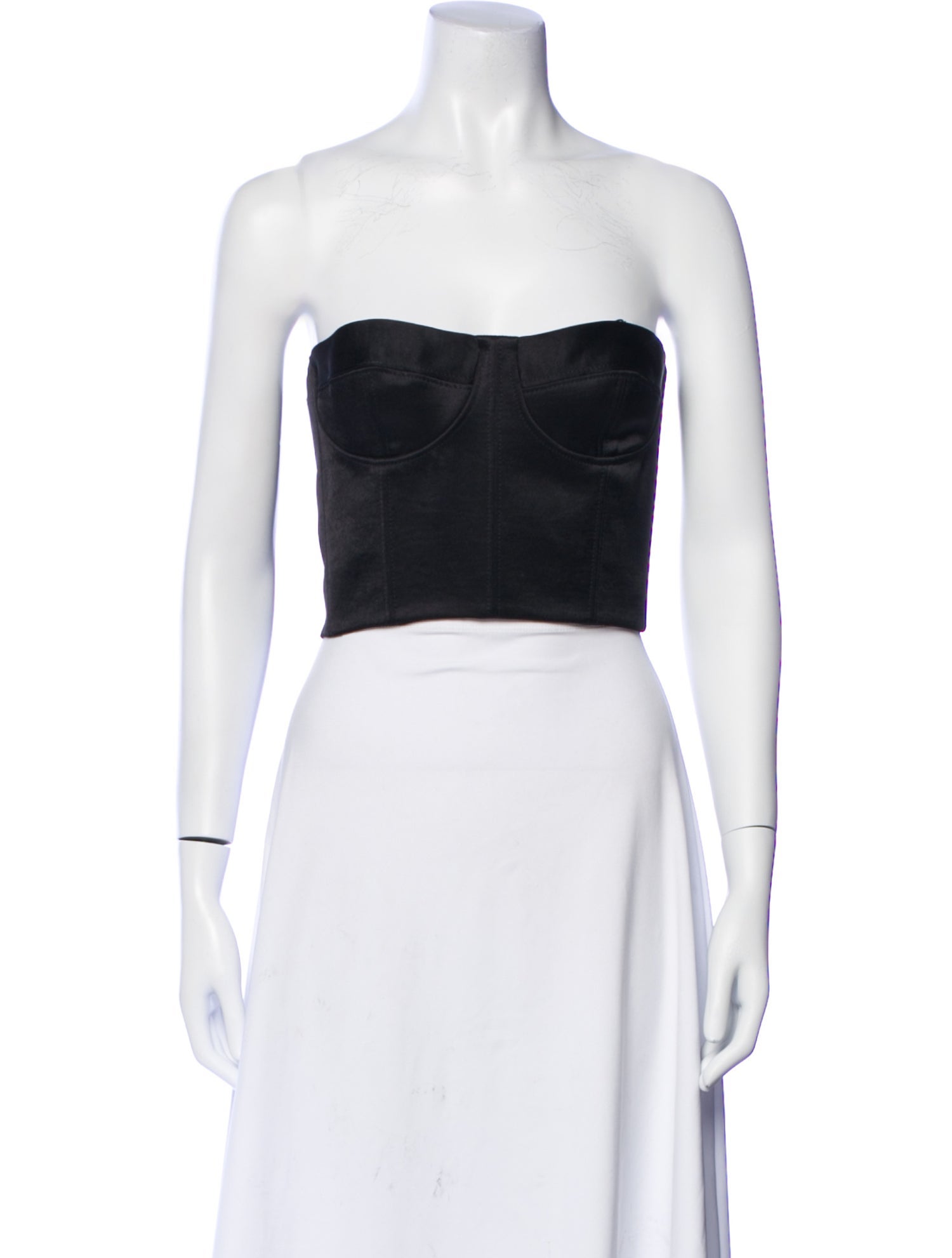 Alexis Strapless Crop Top