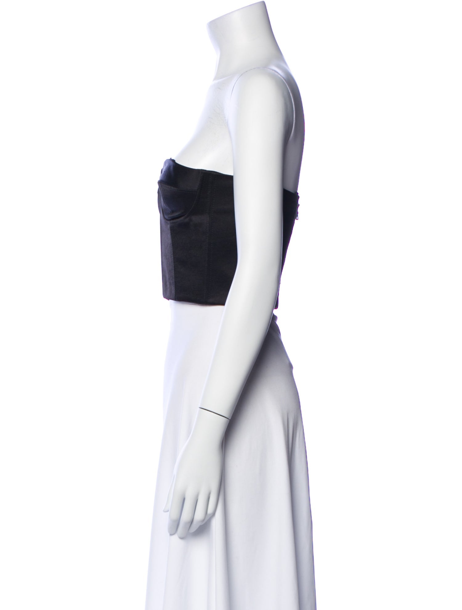 Alexis Strapless Crop Top