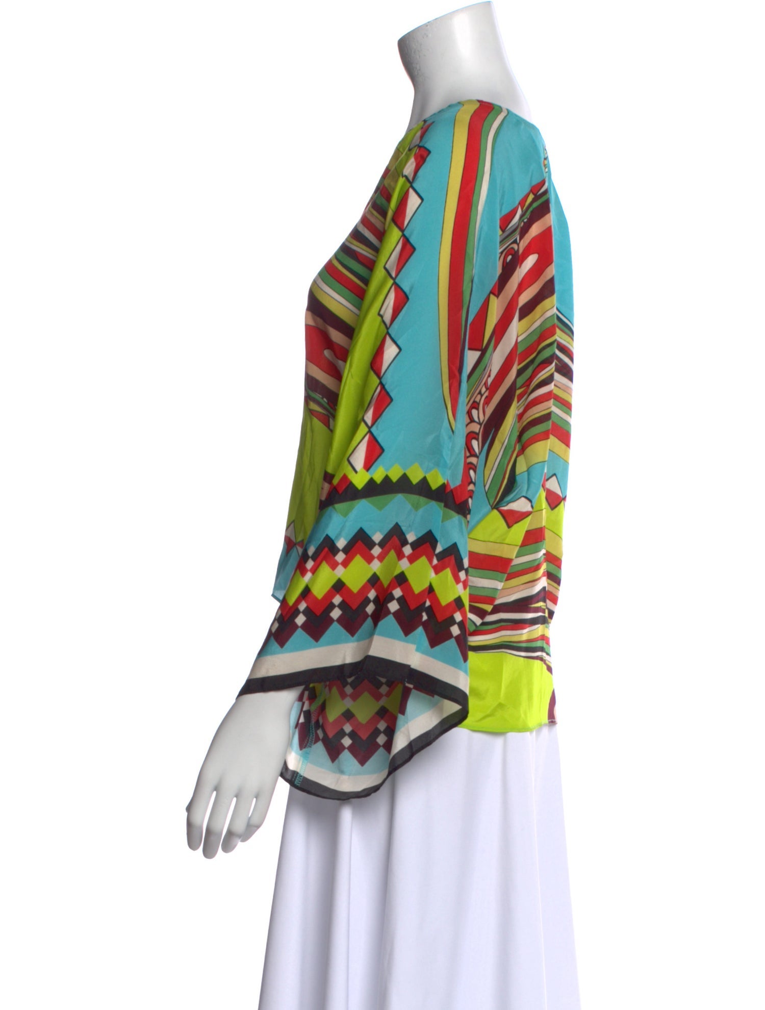 Alexis Silk Printed Blouse