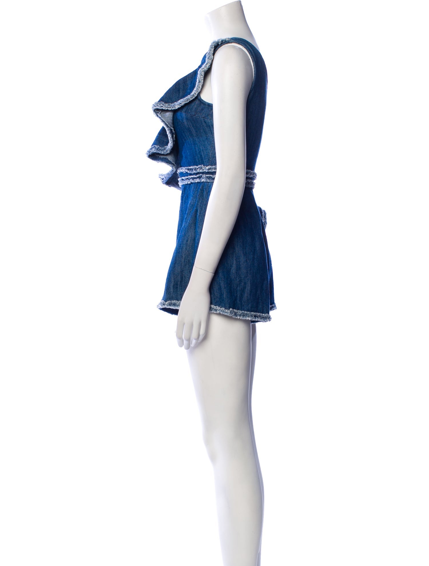 Alexis One-Shoulder Romper