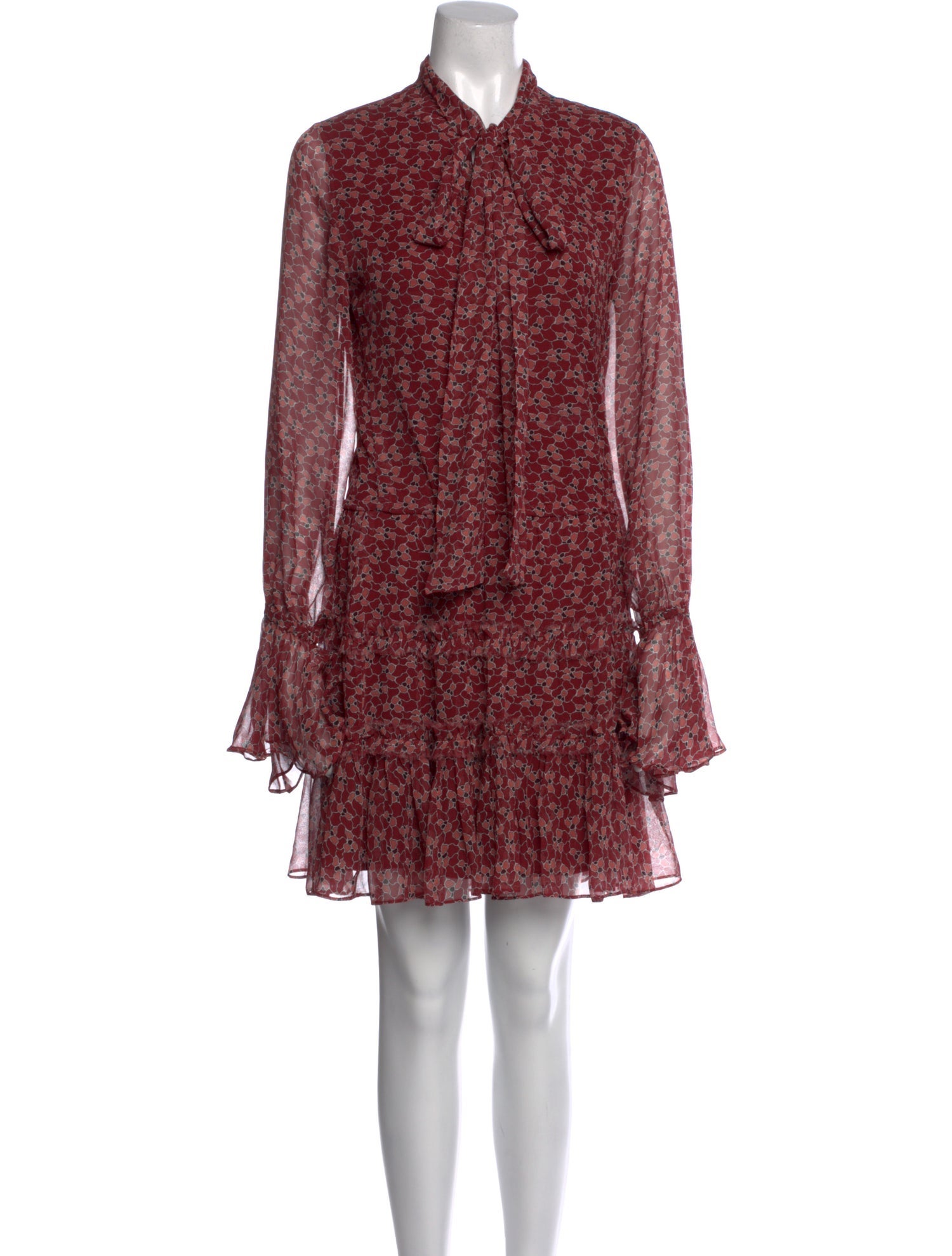 Alexis Silk Knee-Length Dress