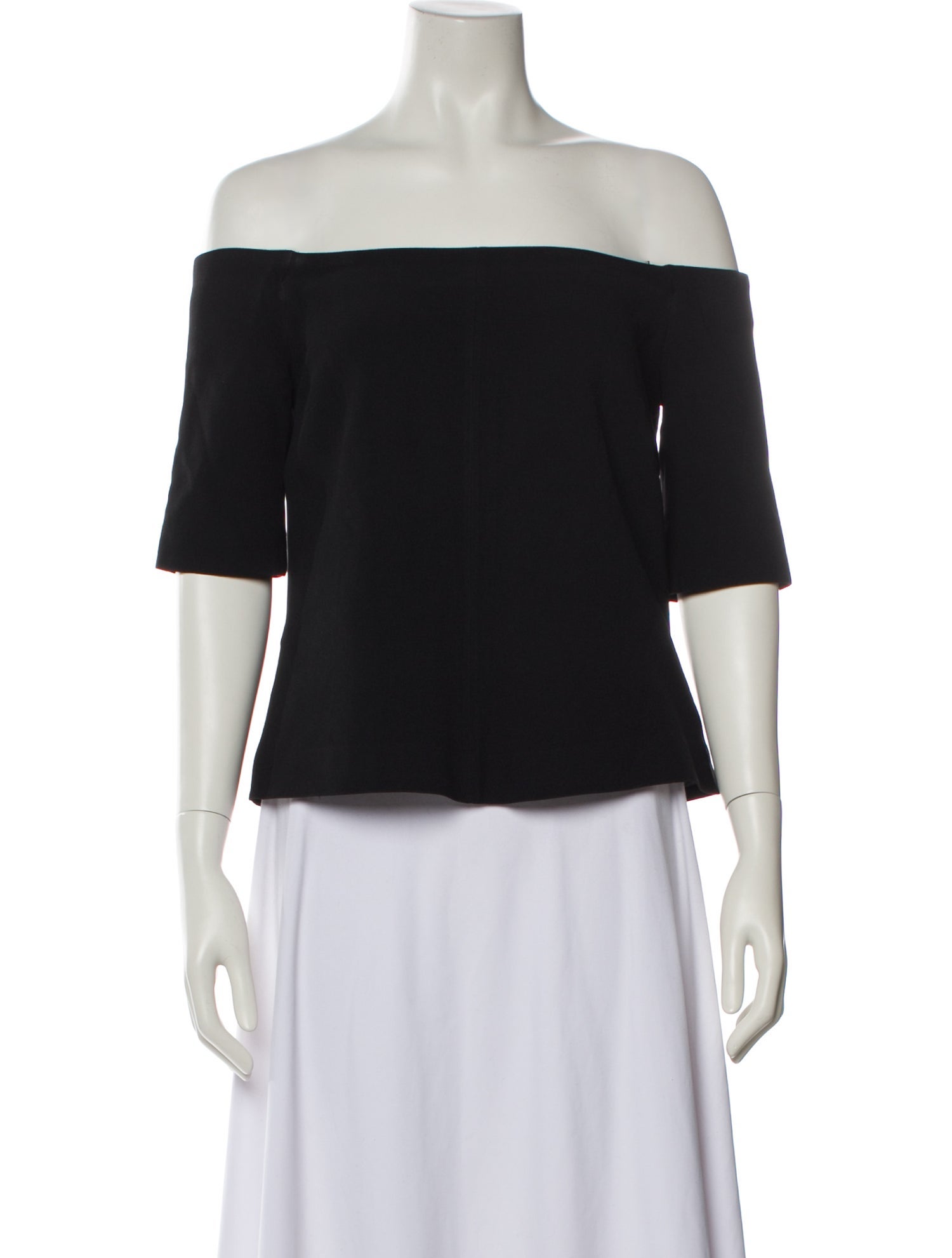 Alexis Off-The-Shoulder Three-Quarter Sleeve Top