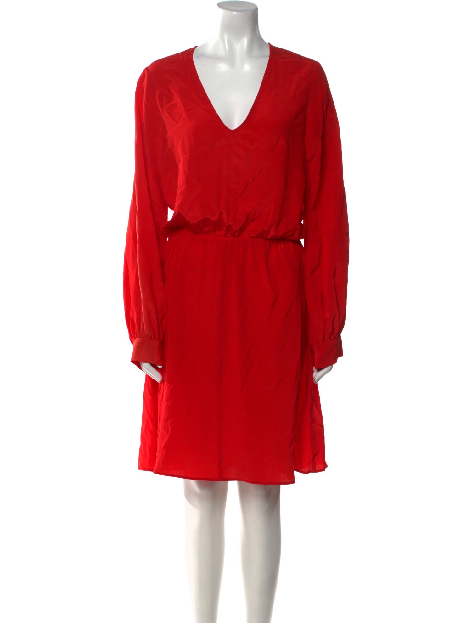 Alexis Silk Knee-Length Dress