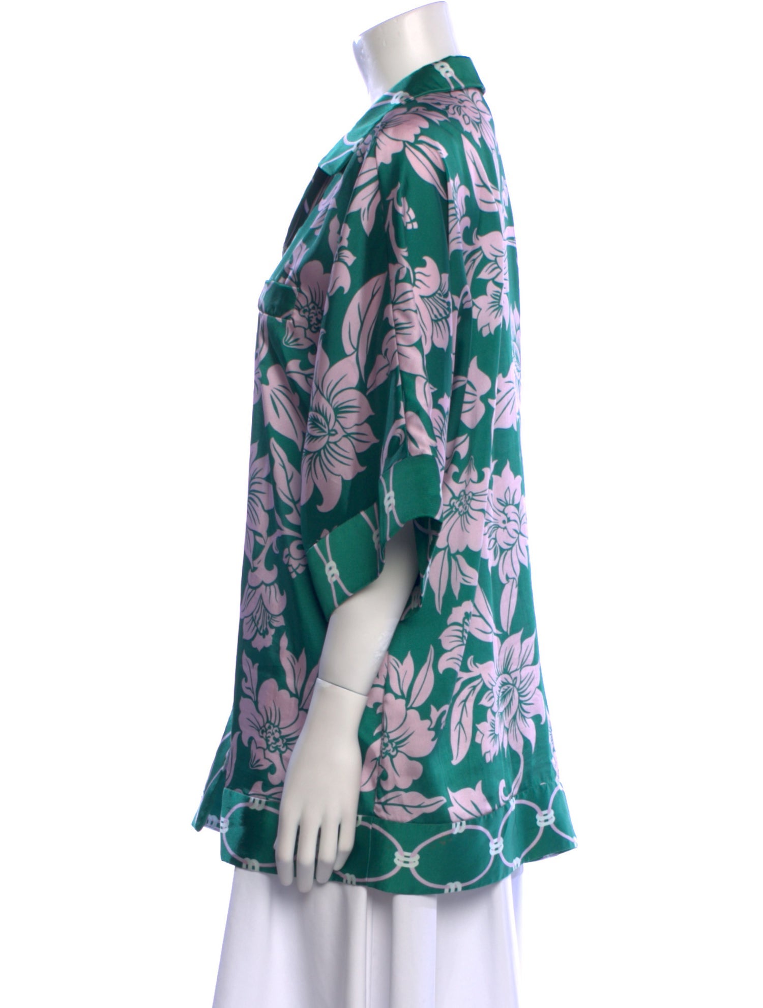 Alexis Floral Print V-Neck Tunic