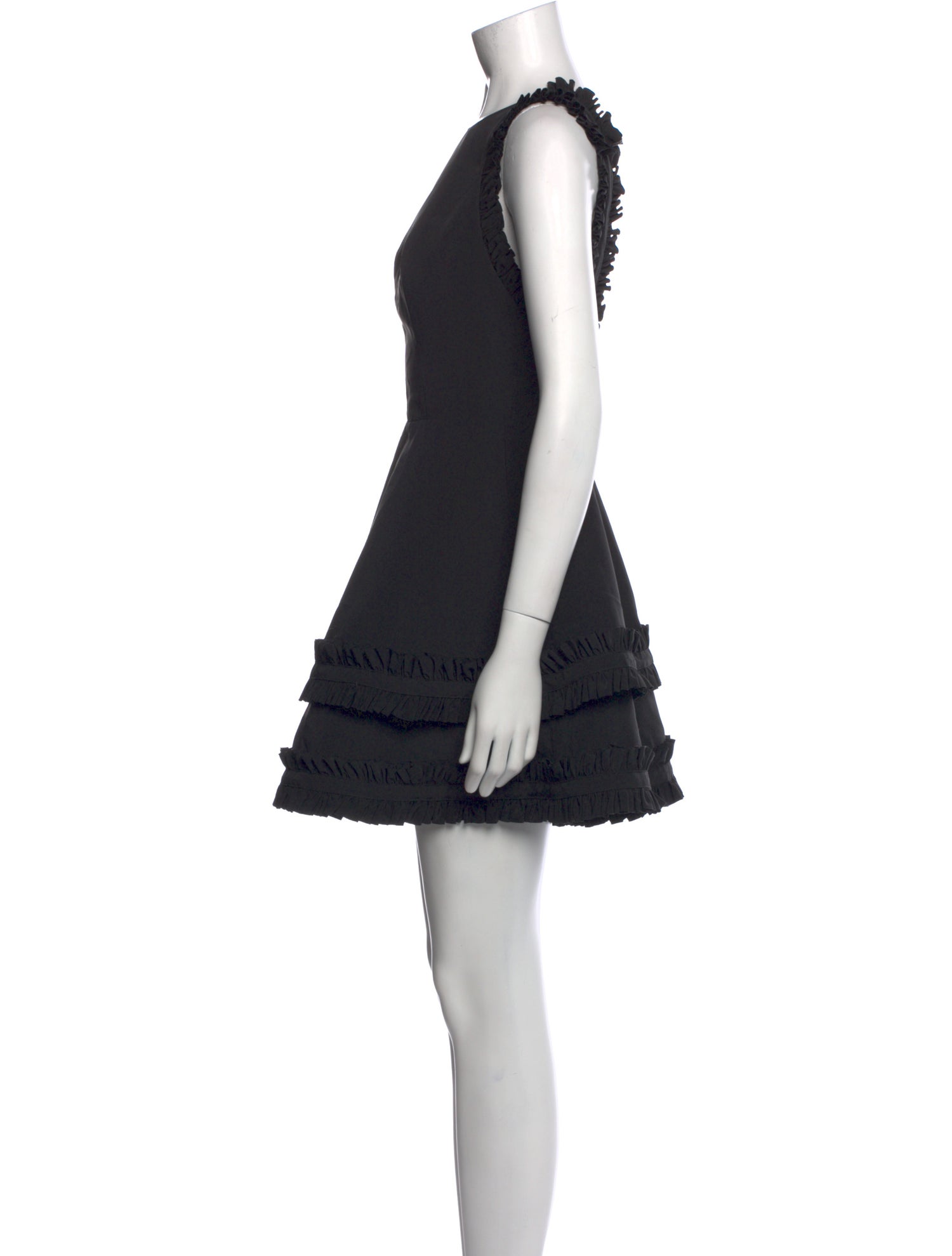 Alexis Bateau Neckline Mini Dress