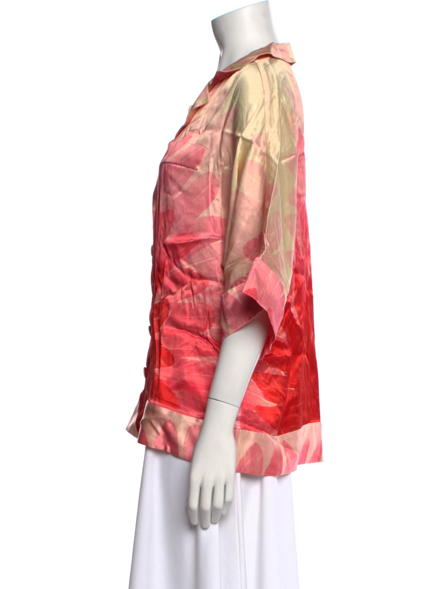 Alexis Printed V-Neck Blouse