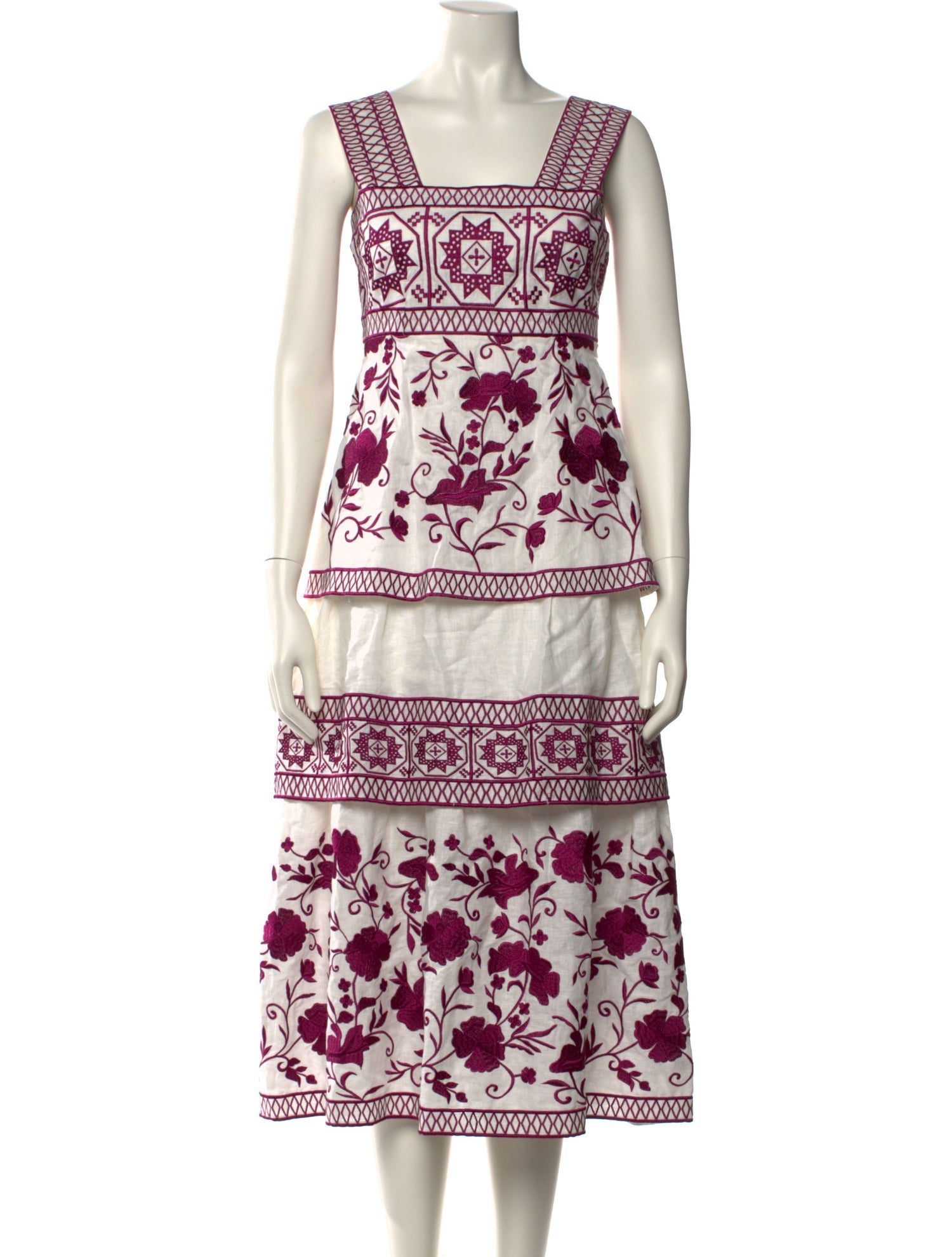 alexis embroidered dress Alexis Ledina Dress – Two Skirts