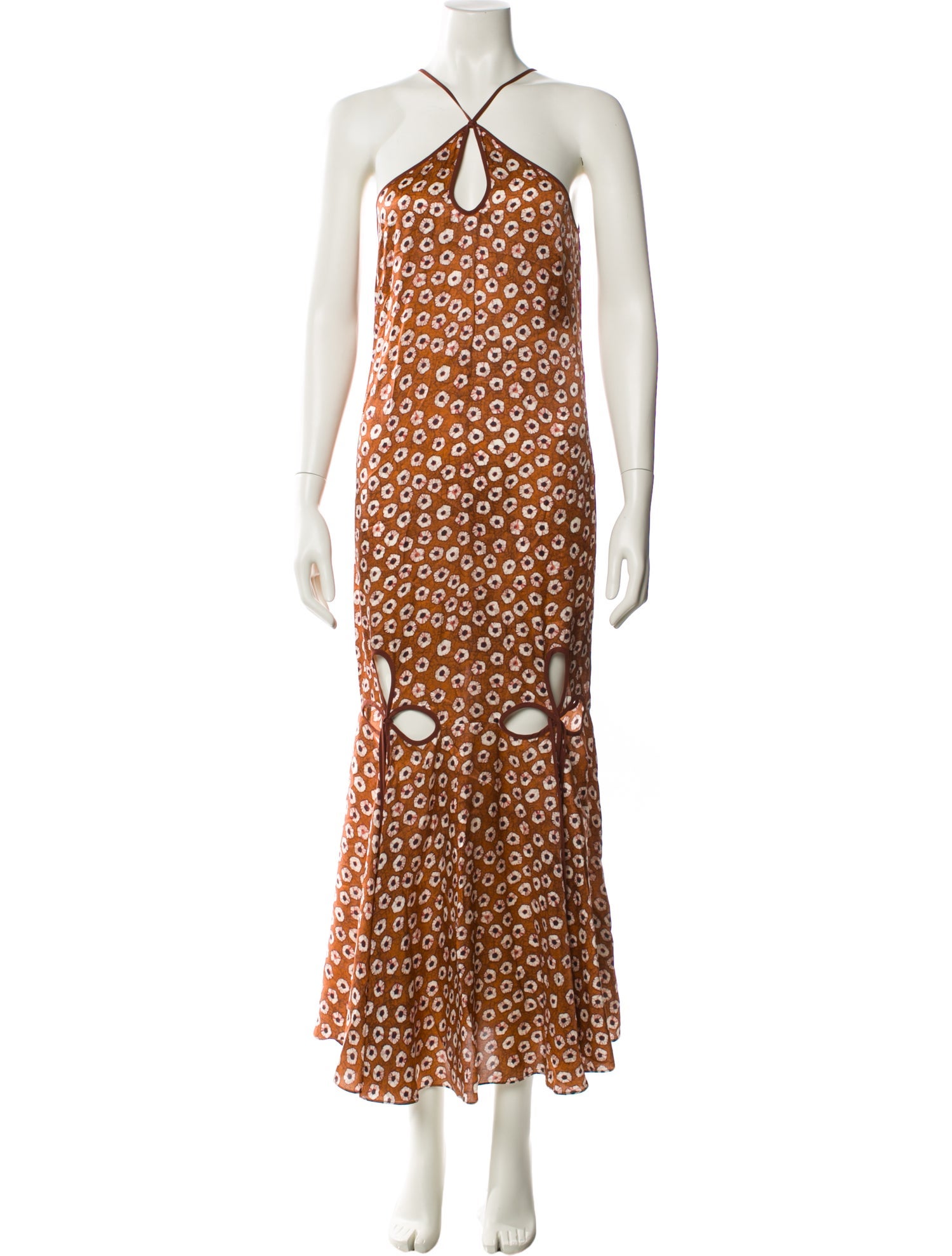 Alexis Printed Long Dress