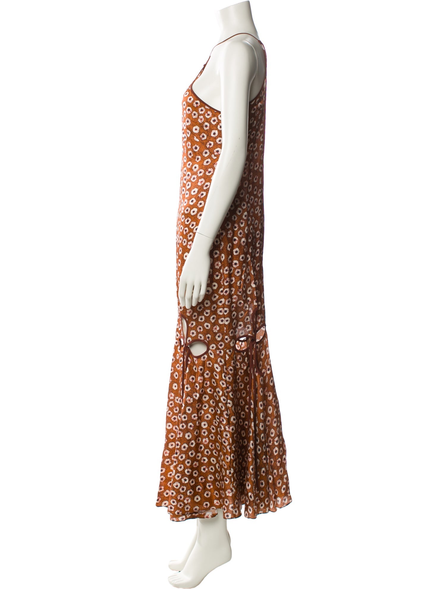 Alexis Printed Long Dress