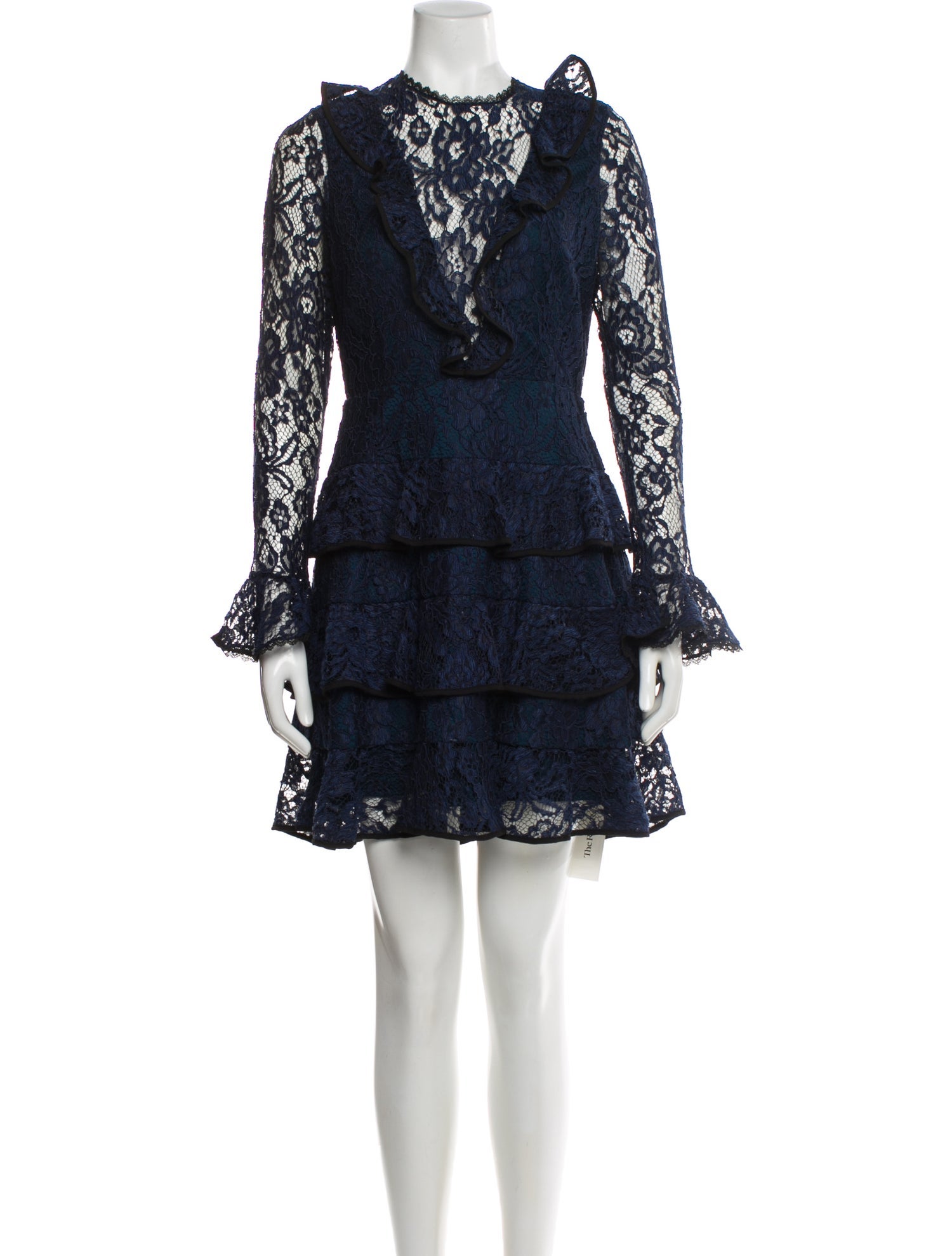 Alexis Lace Pattern Mini Dress - Blue Dresses, Clothing - WEX122407 | The RealReal Alexis Lace Pattern Mini Dress - Blue Dresses, Clothing - WEX122407 | The RealReal
