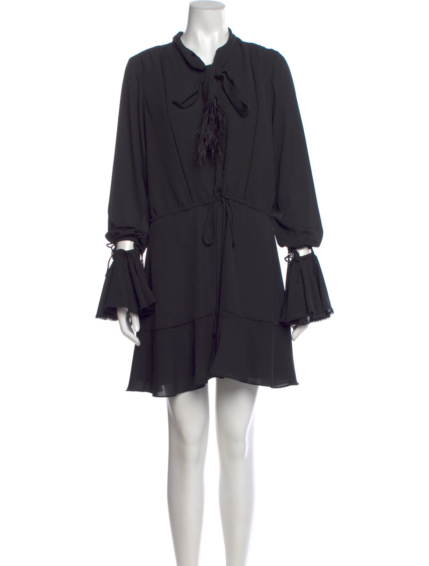 Alexis Tie Neck Mini Dress