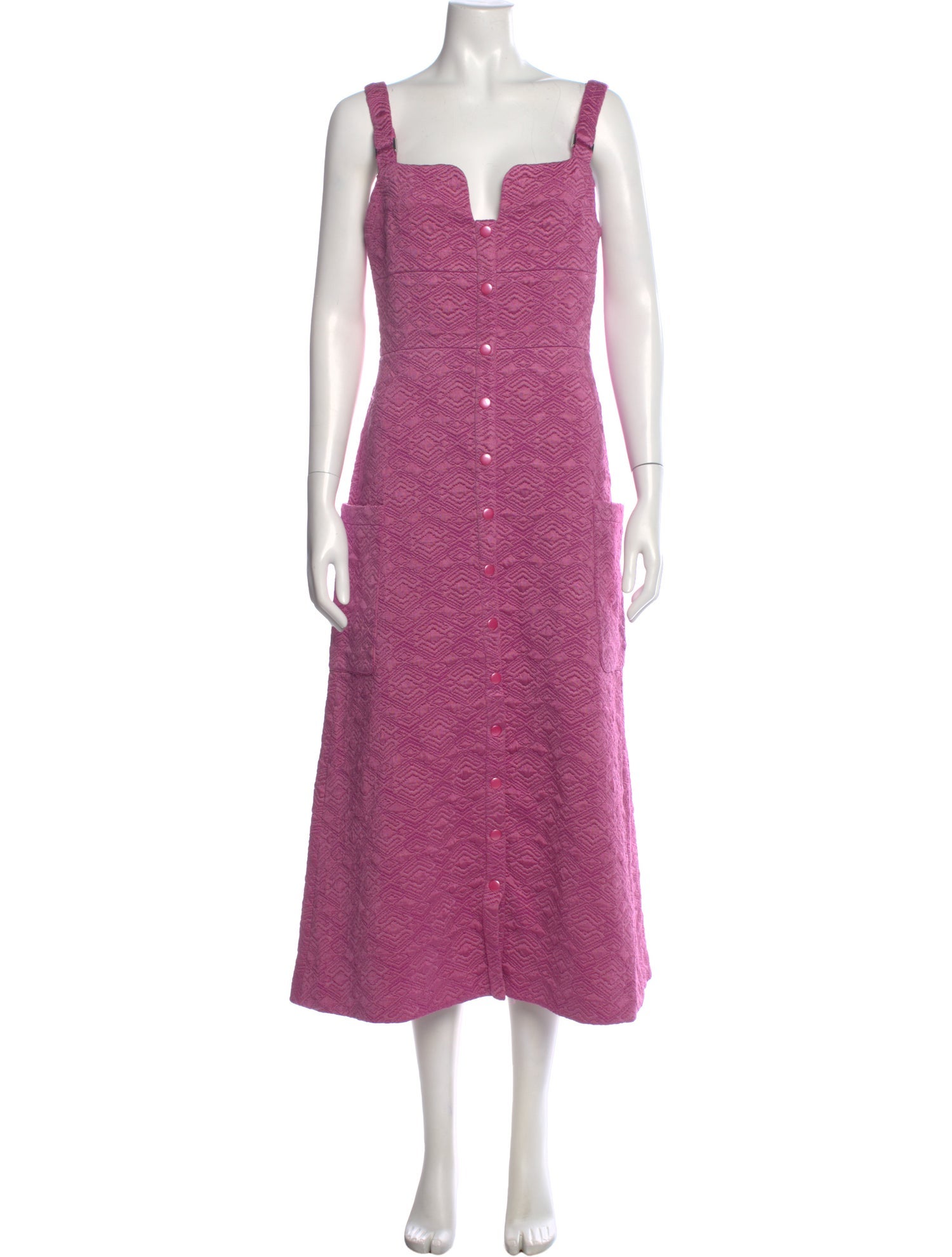 Alexis Square Neckline Long Dress w/ Tags