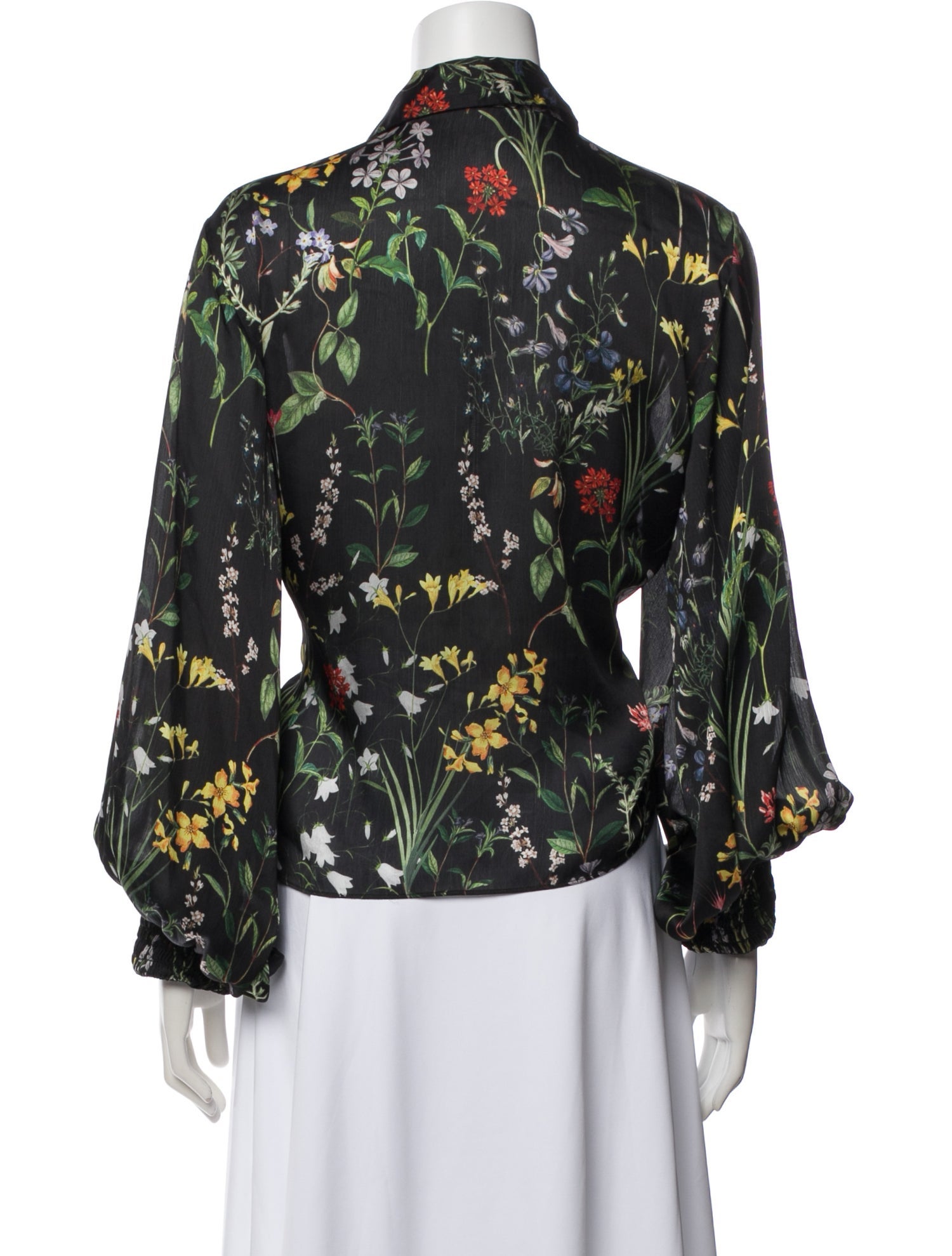 Alexis Floral Print Long Sleeve Blouse