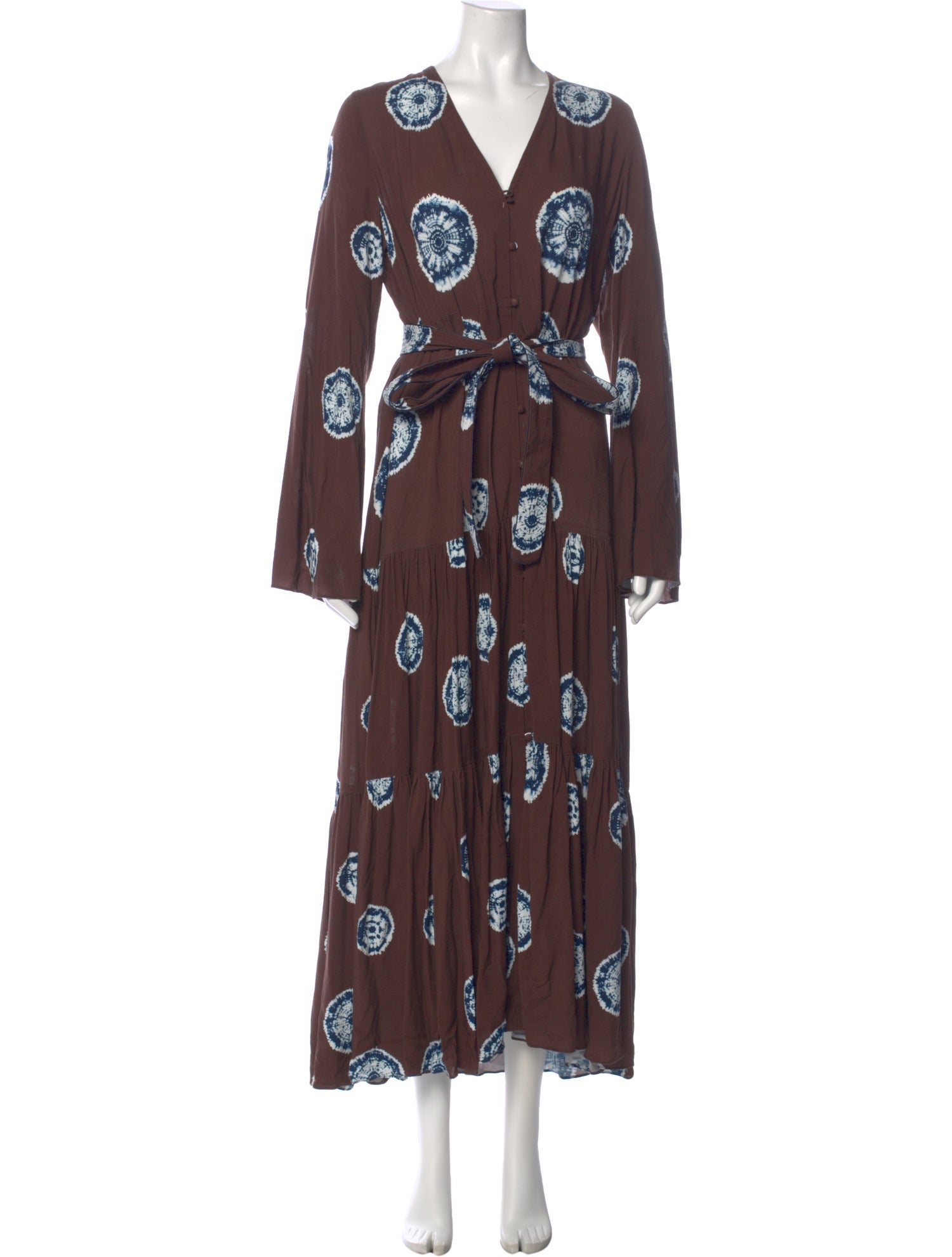 Alexis Printed Long Dress