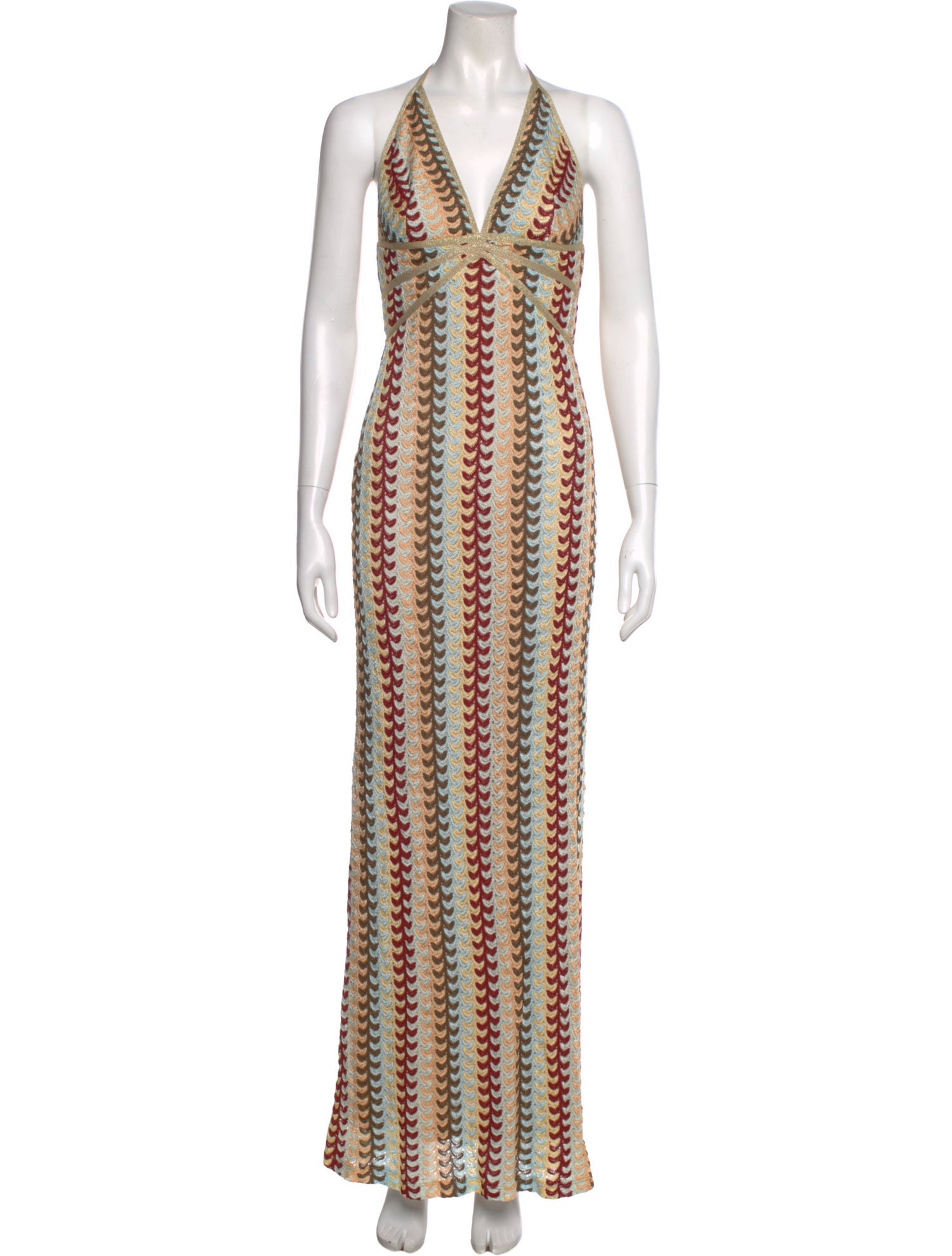 Alexis Printed Long Dress