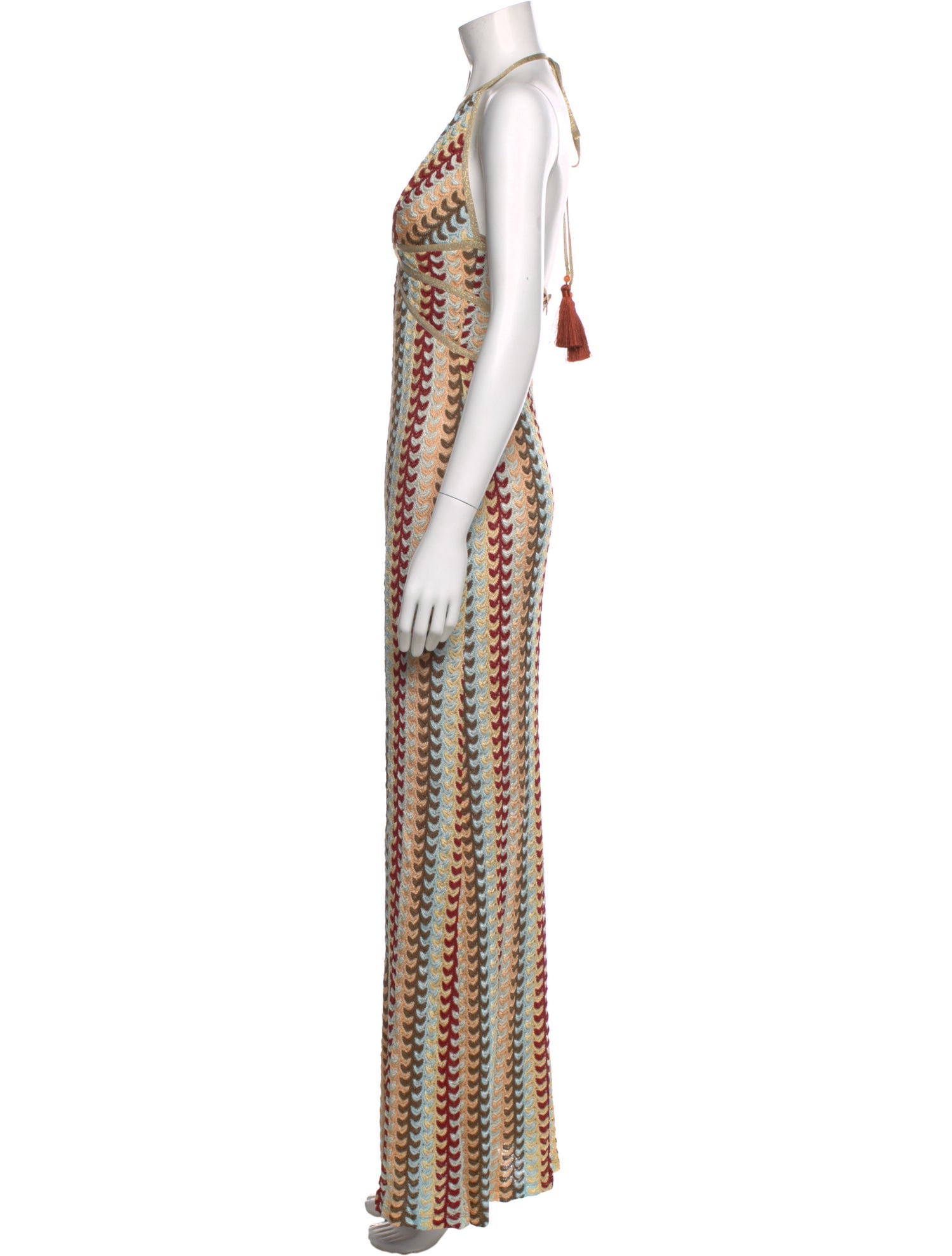 Alexis Printed Long Dress