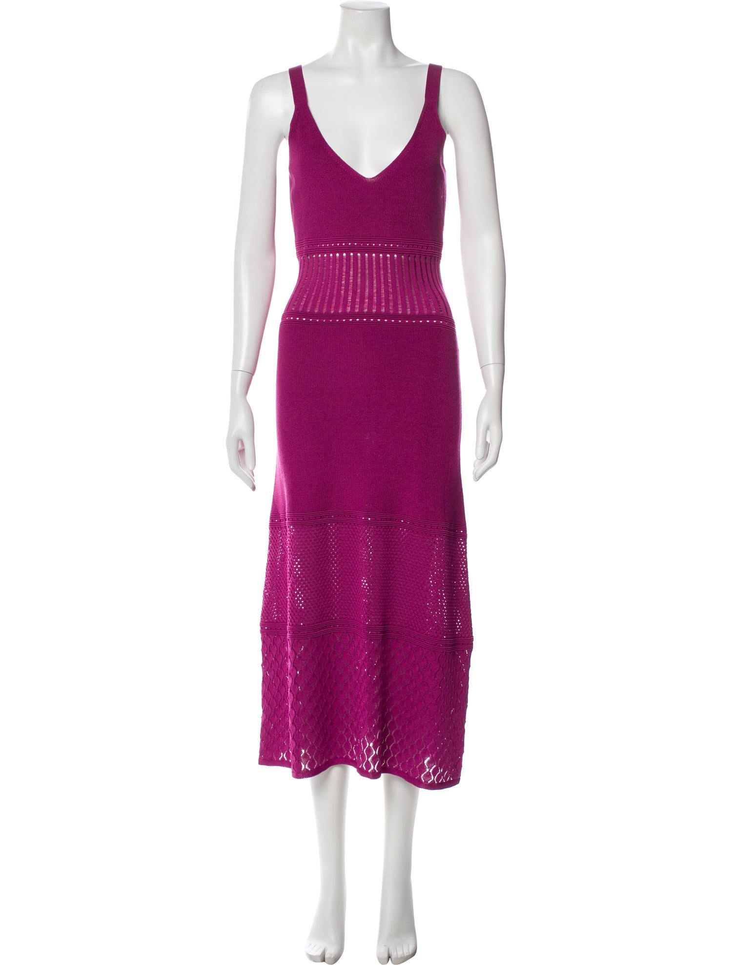 Alexis V-Neck Long Dress