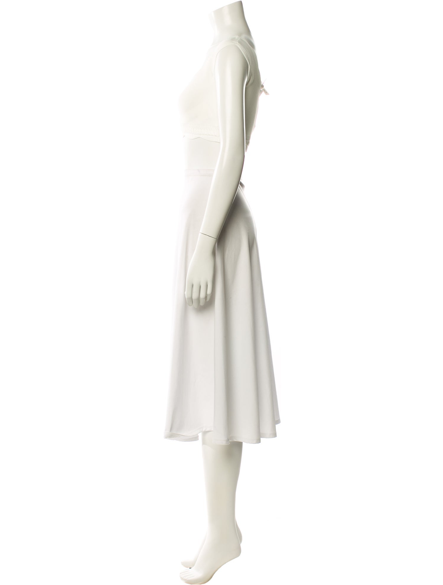 Alexis Scoop Neck Long Sleeve Crop Top w/ Tags