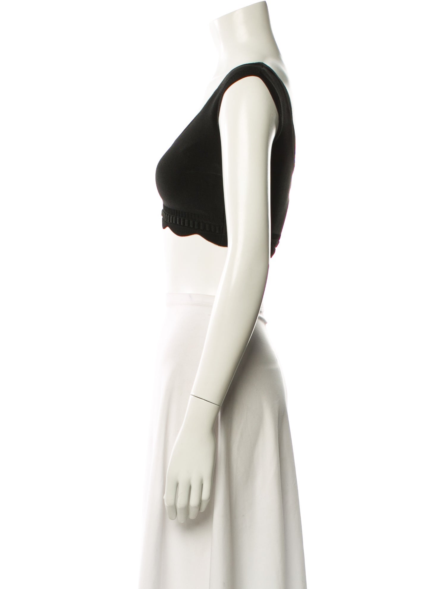 Alexis Square Neckline Sleeveless Crop Top