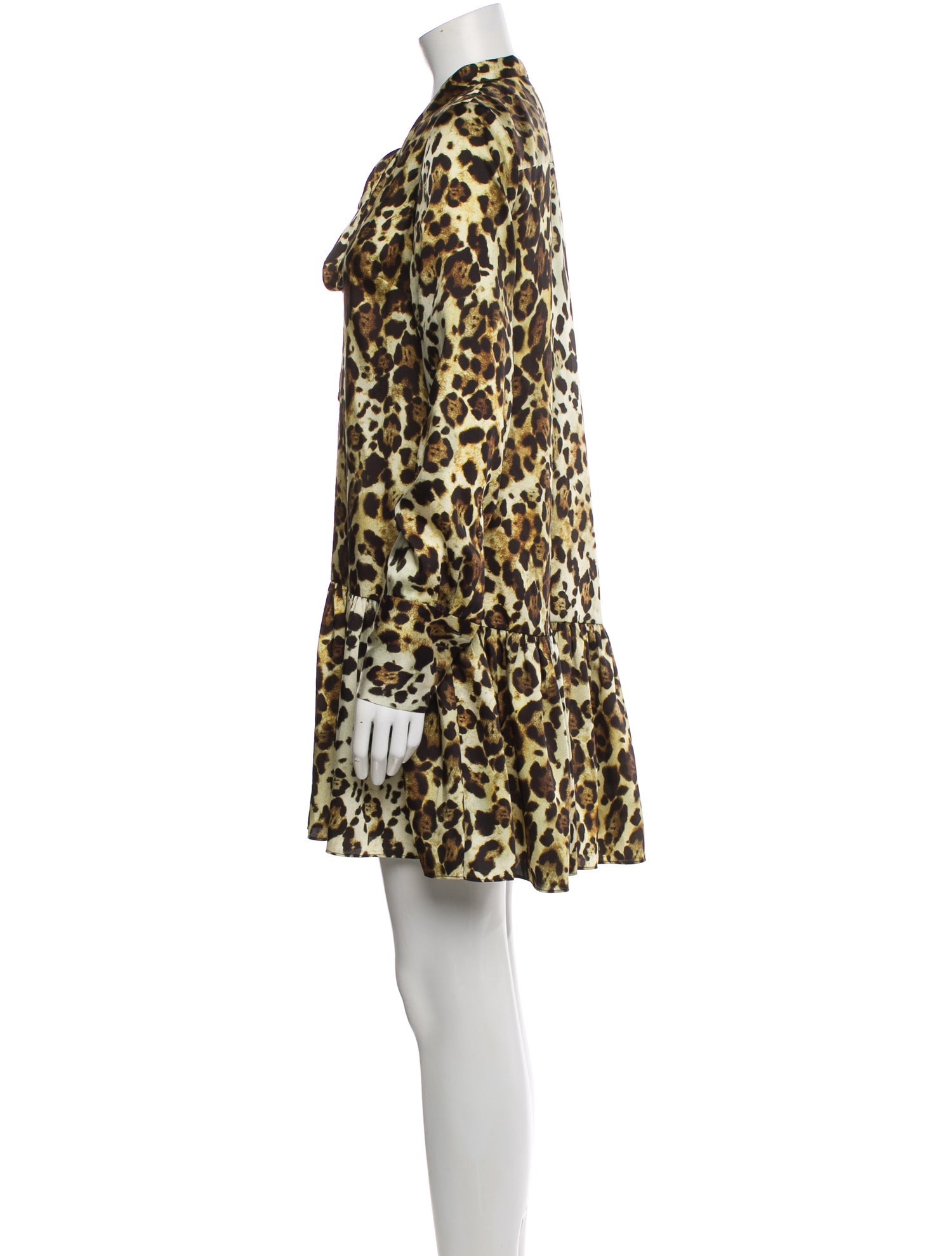 Alexis Animal Print Mini Dress