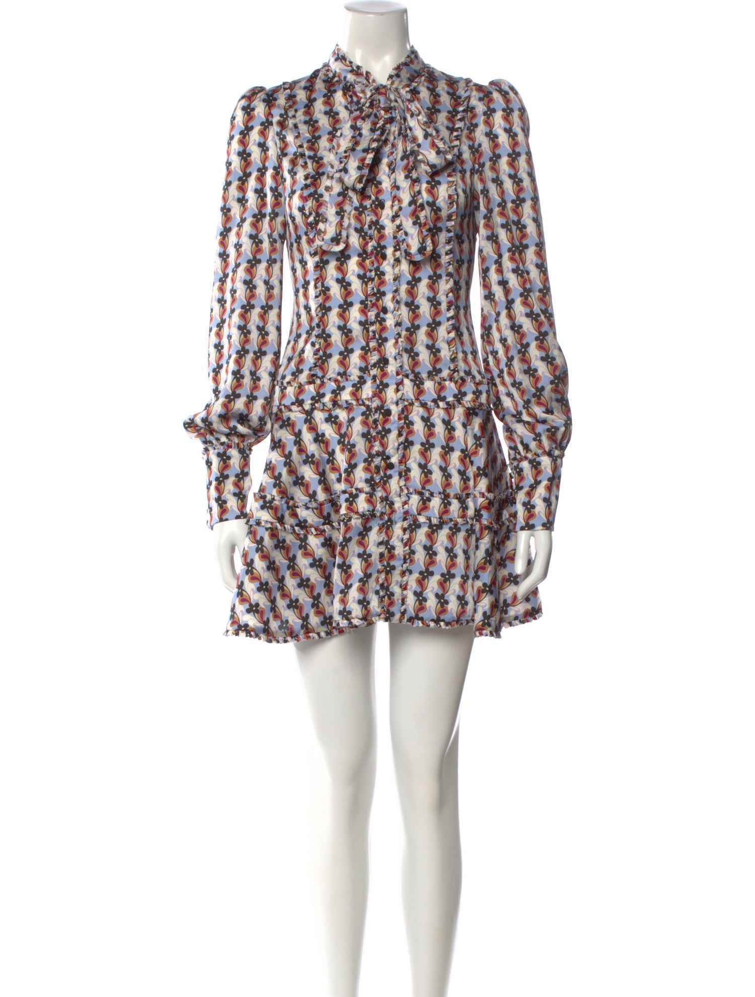 Alexis Printed Mini Dress w/ Tags