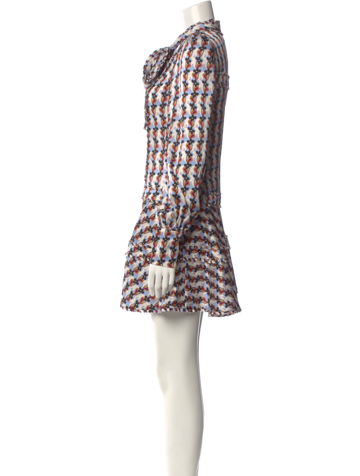 Alexis Printed Mini Dress w/ Tags