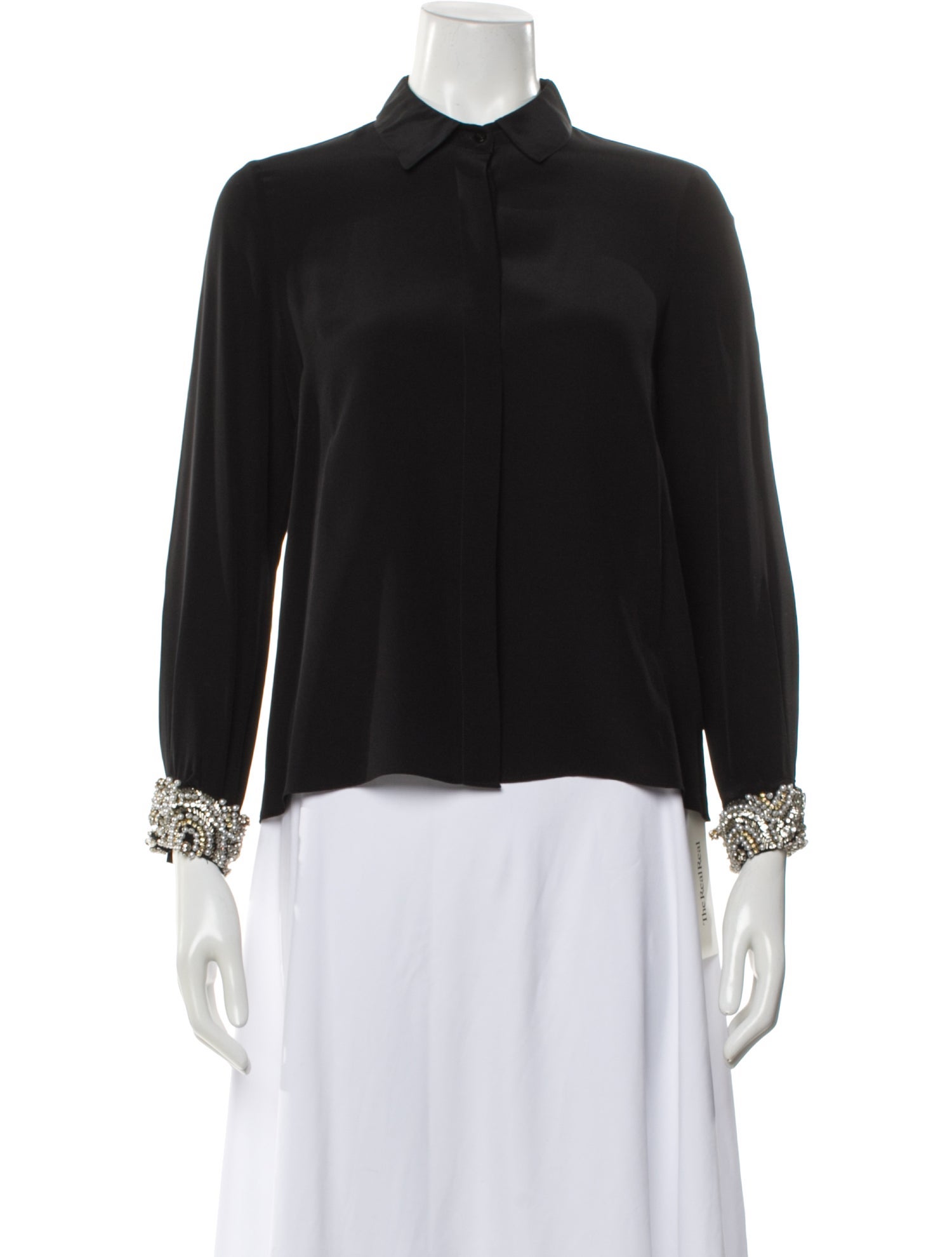 Alexis Silk Long Sleeve Blouse