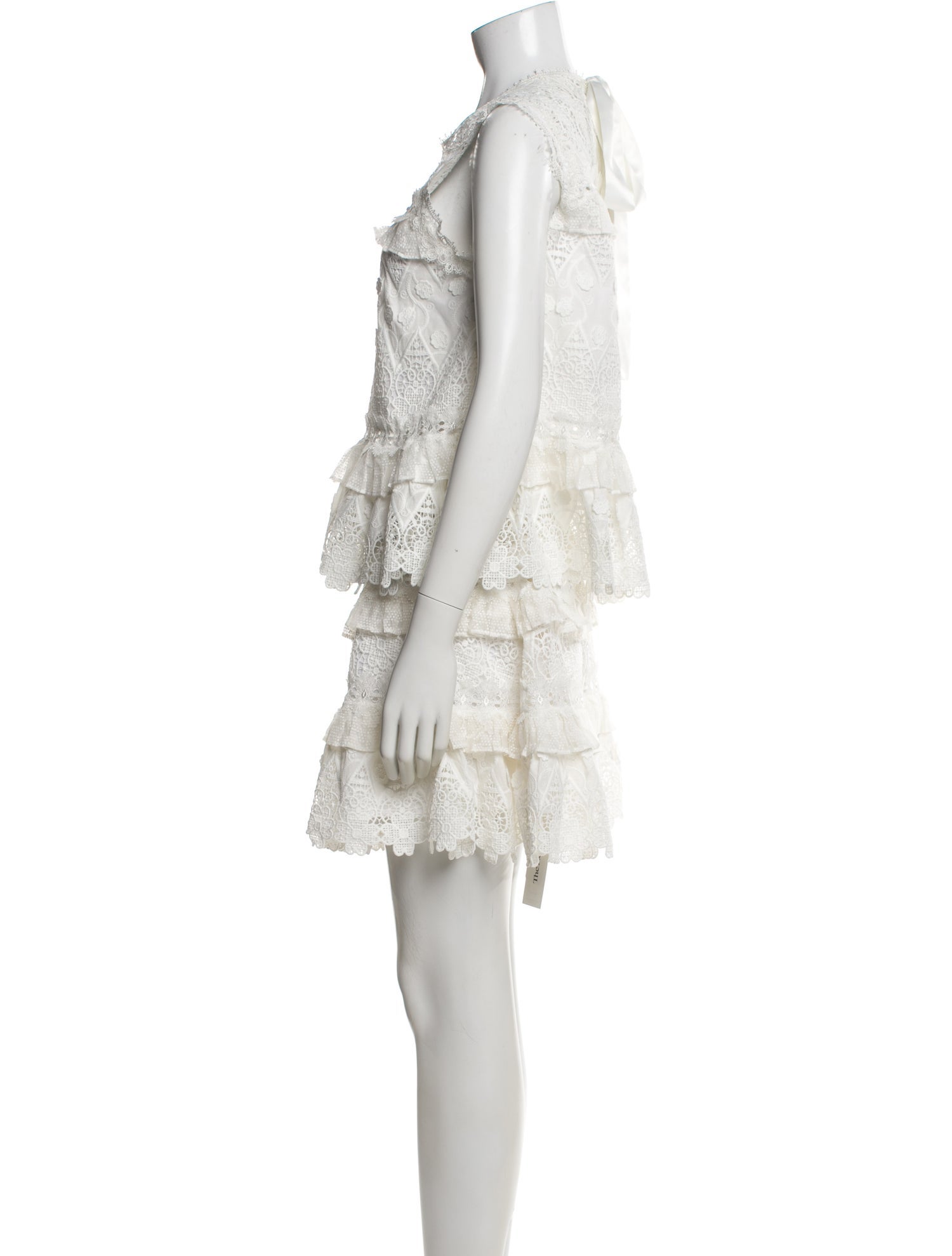 Alexis Lace Pattern Skirt Set