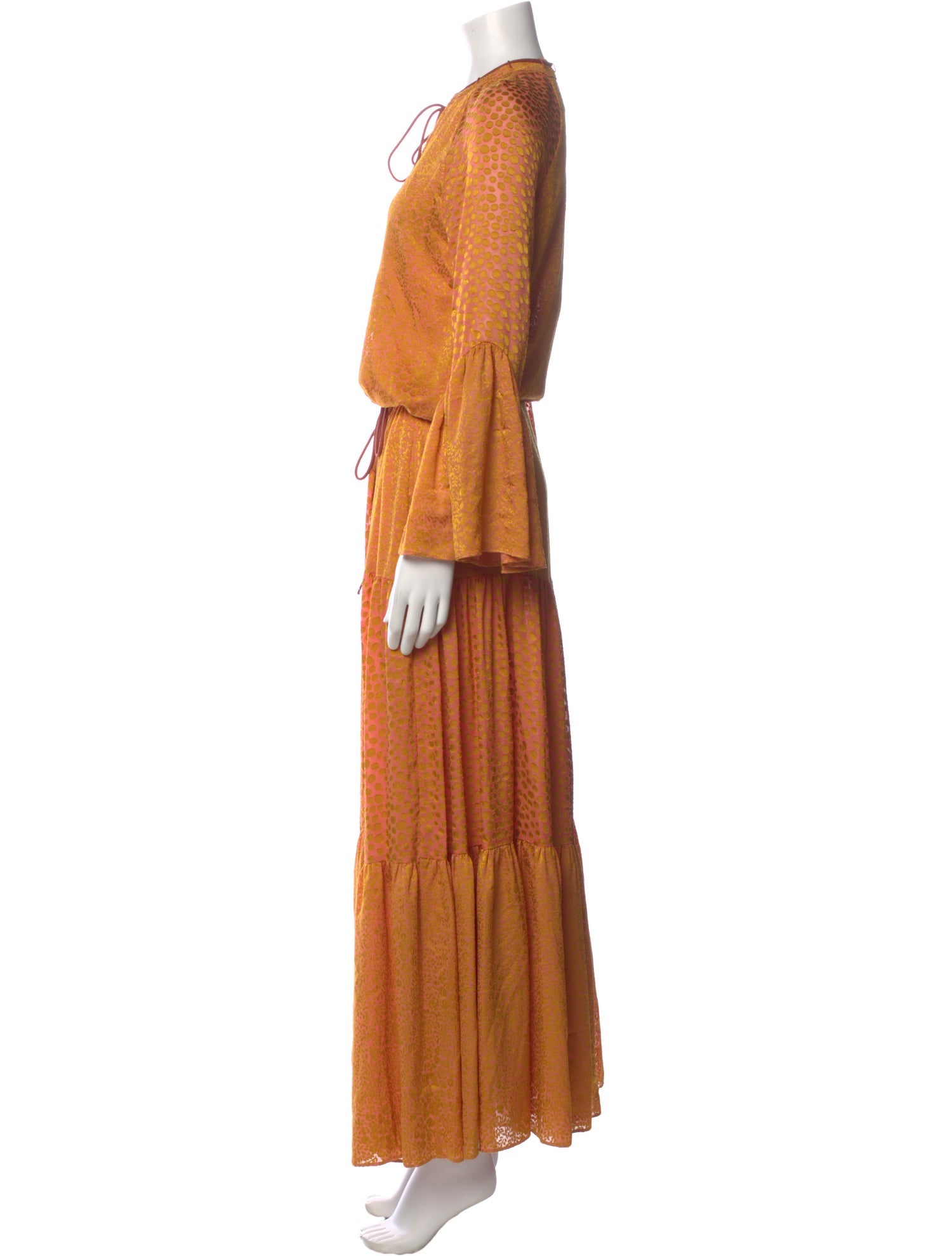 Alexis V-Neck Long Dress
