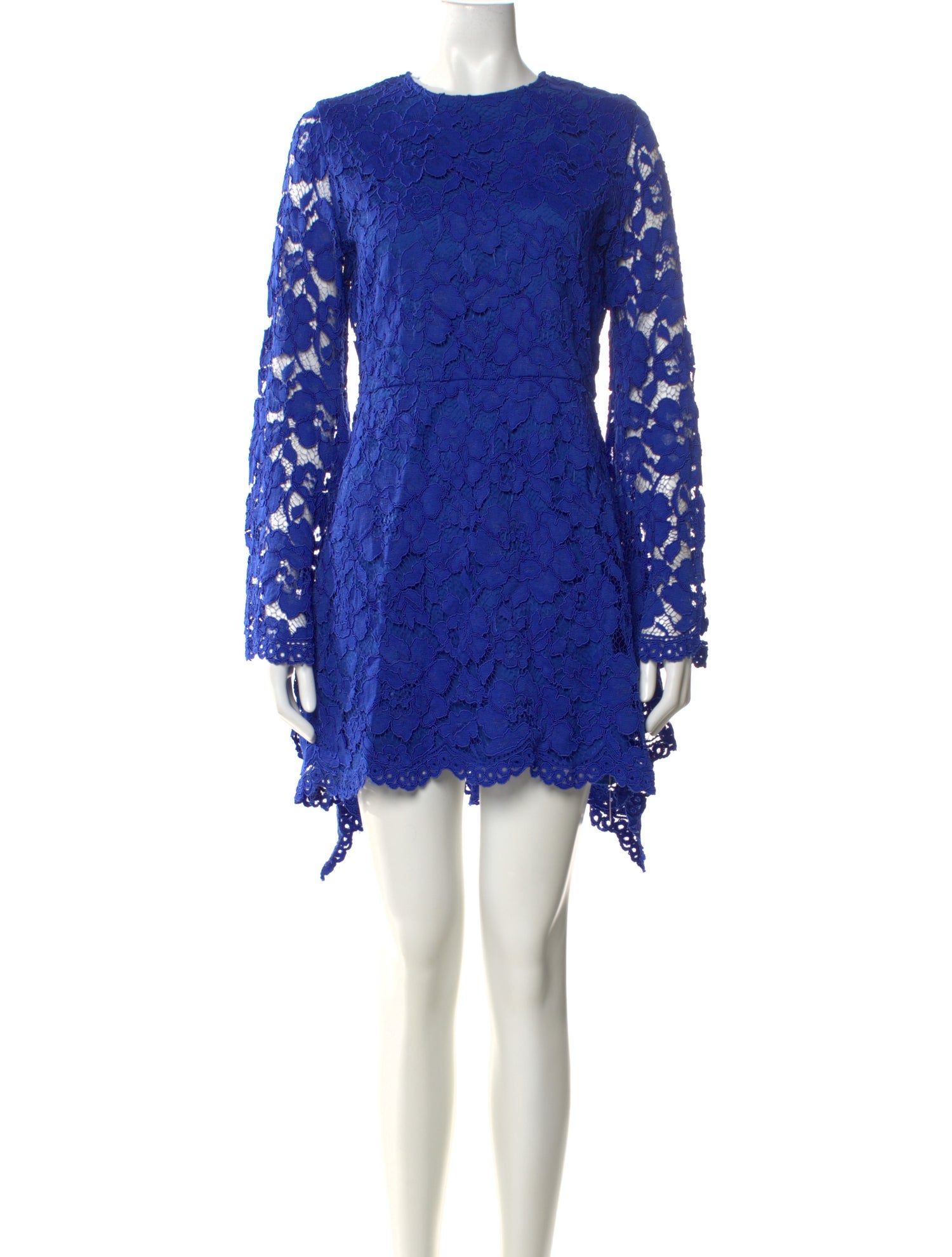 Alexis Lace Pattern Mini Dress