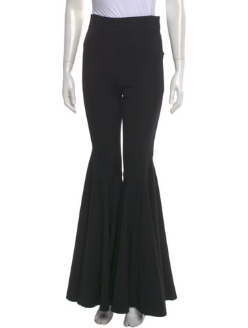 Pre-owned Alexis Wide Leg Pants In Black