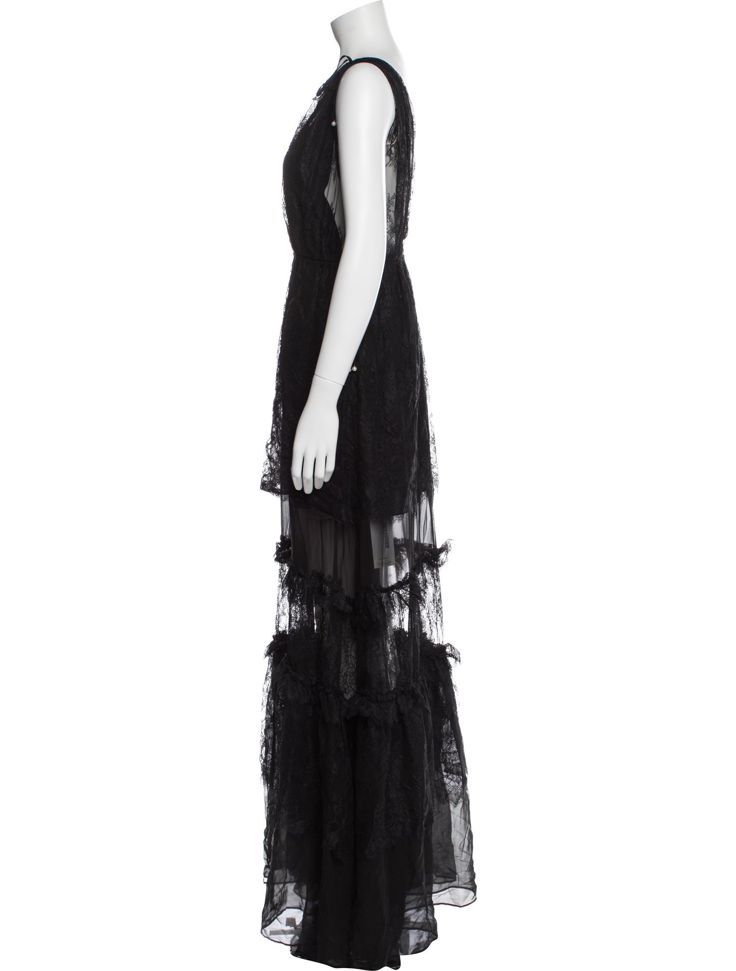 Alexis V-Neck Long Dress